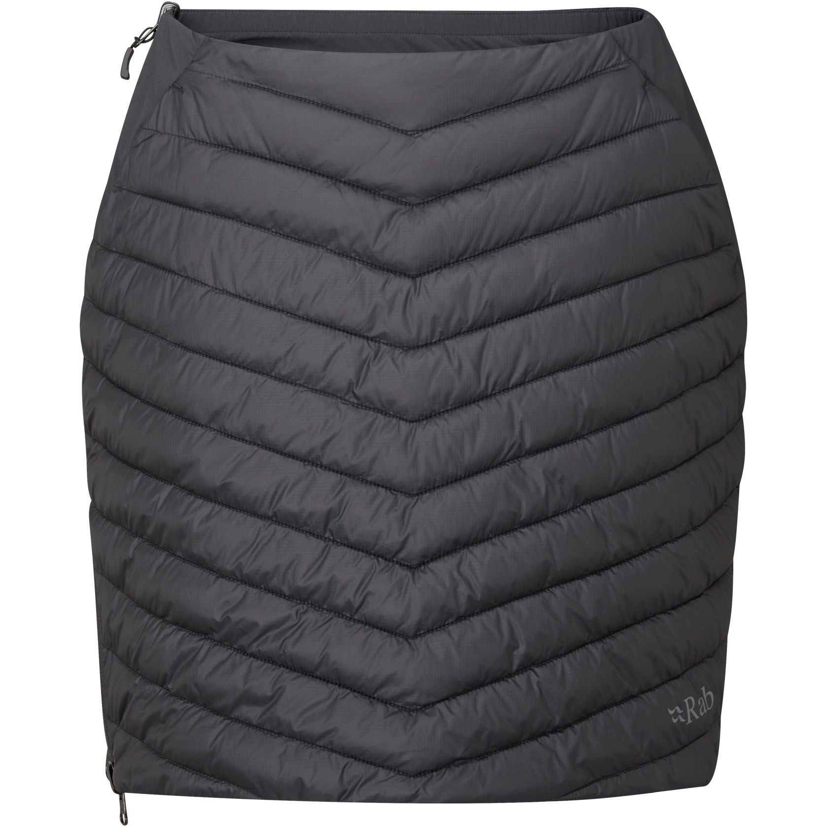 Rab Cirrus Insulated Skirt Women - black/graphene | BIKE24