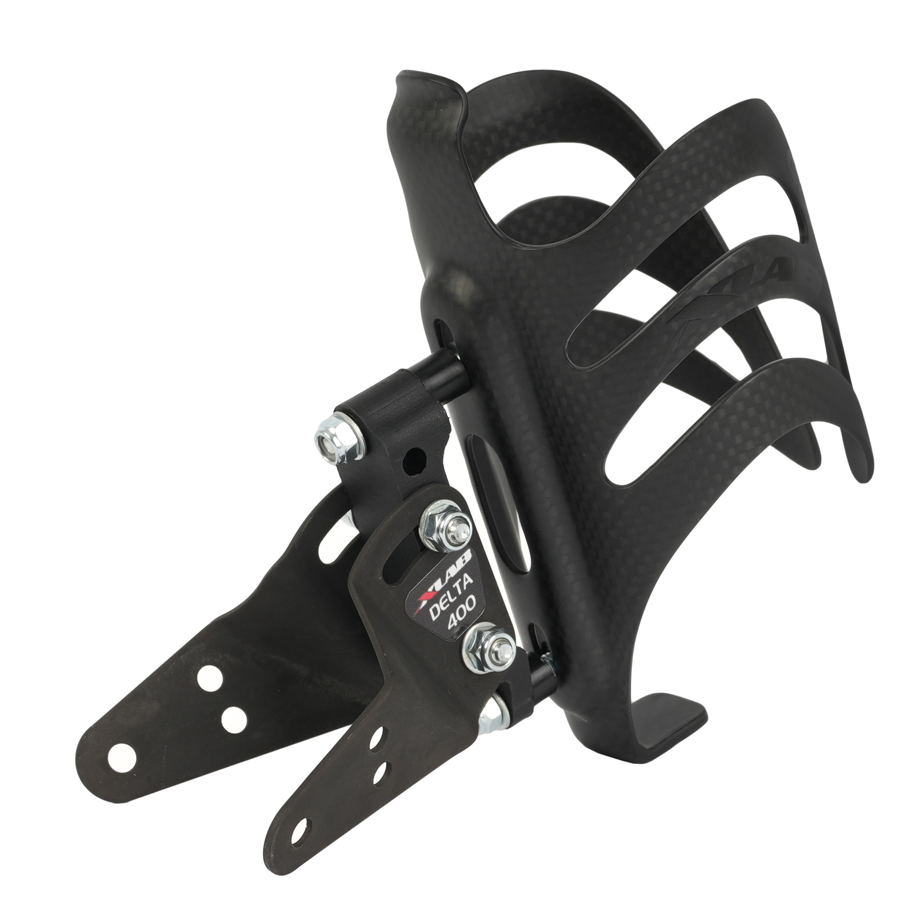 Adaptateur De Porte-Bidon Vélo B-RAD Réglable - Supports Cage Position Alternative 3 Fentes Noir