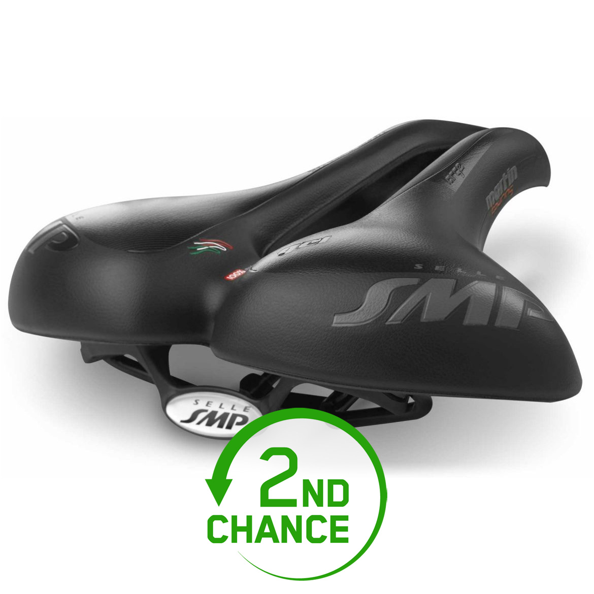 Picture of Selle SMP Martin Touring Large Gel Saddle - black - 2nd Choice