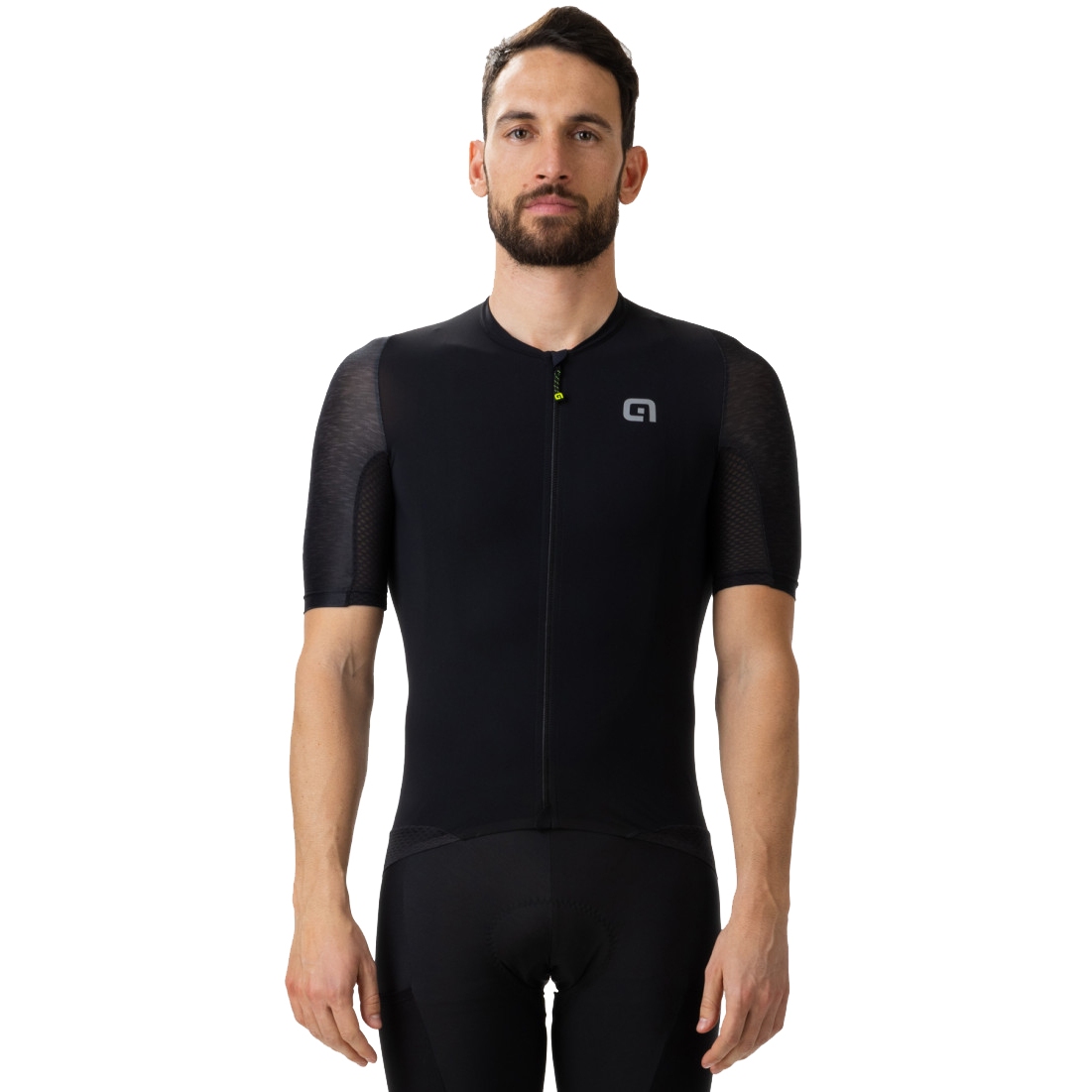 Picture of Alé OFF ROAD - GRAVEL Attack 2.0 Short Sleeve Jersey Men - black