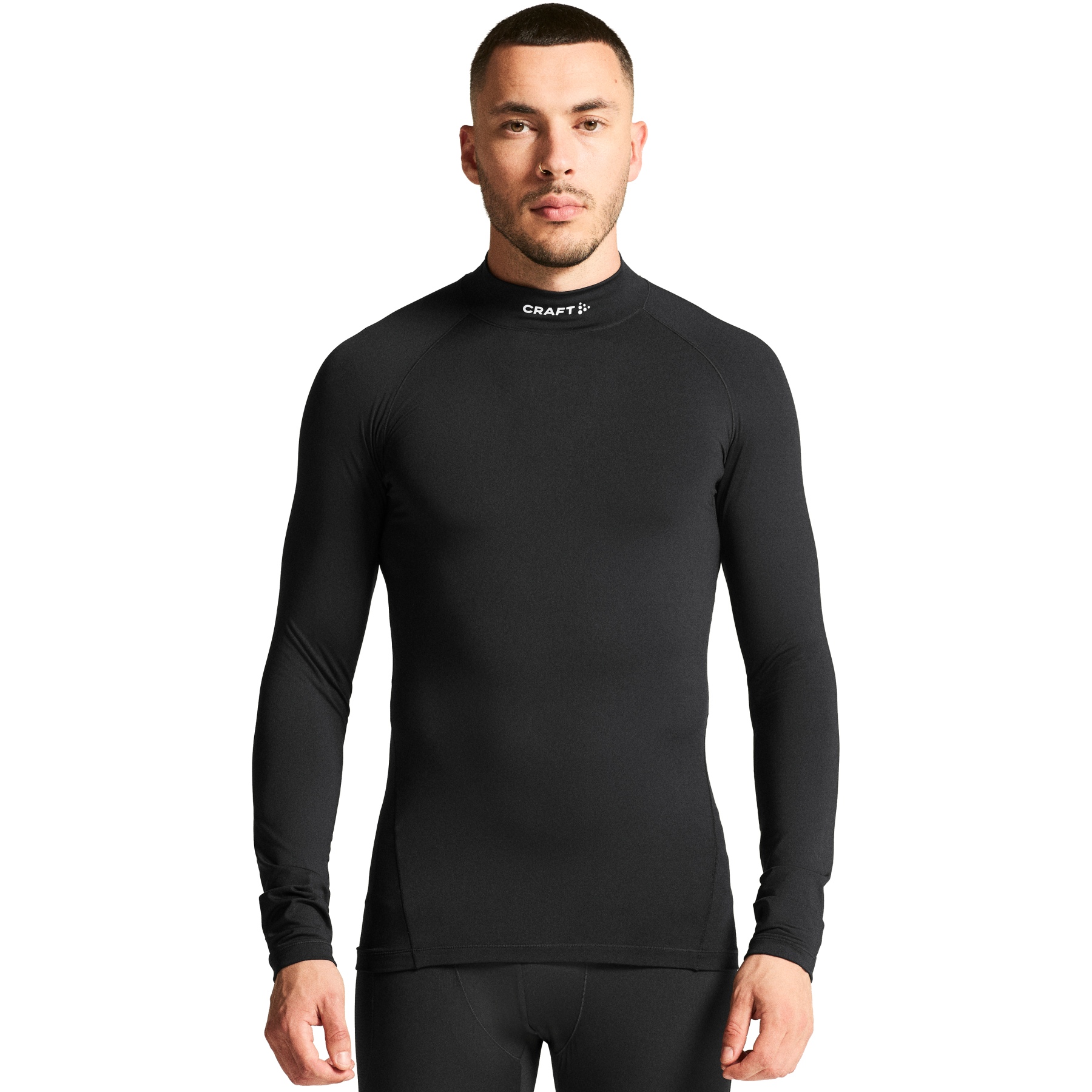 Мужская термофутболка с длинным рукавом CRAFT Flow Thermal - черный