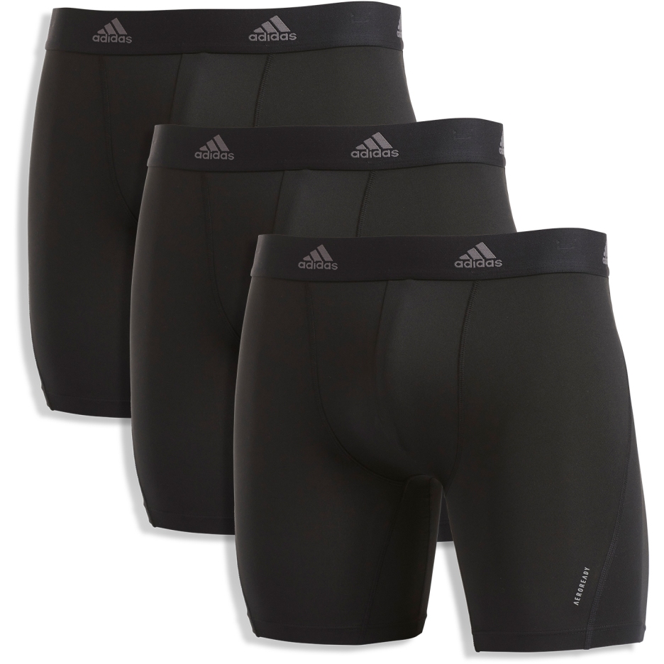 adidas Sports Underwear Active Micro Flex Eco Brief Boxershorts Herren - 3  Pack - 000-black
