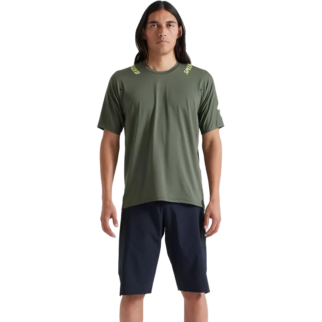Picture of Specialized Trail Air Short Sleeve Jersey Men - oak green