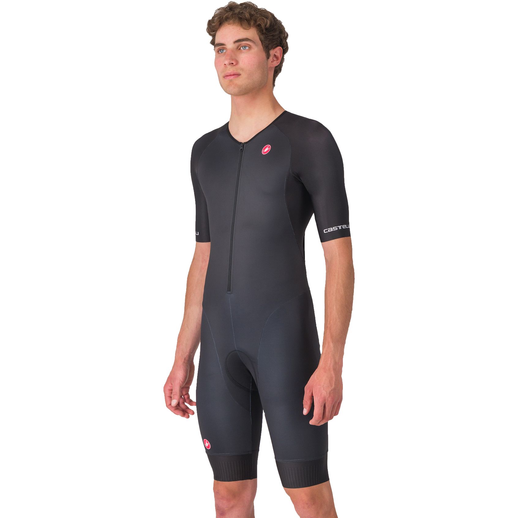 Photo produit de Castelli Combinaison Vélo Manche Courte Homme - Core Tri - noir 010