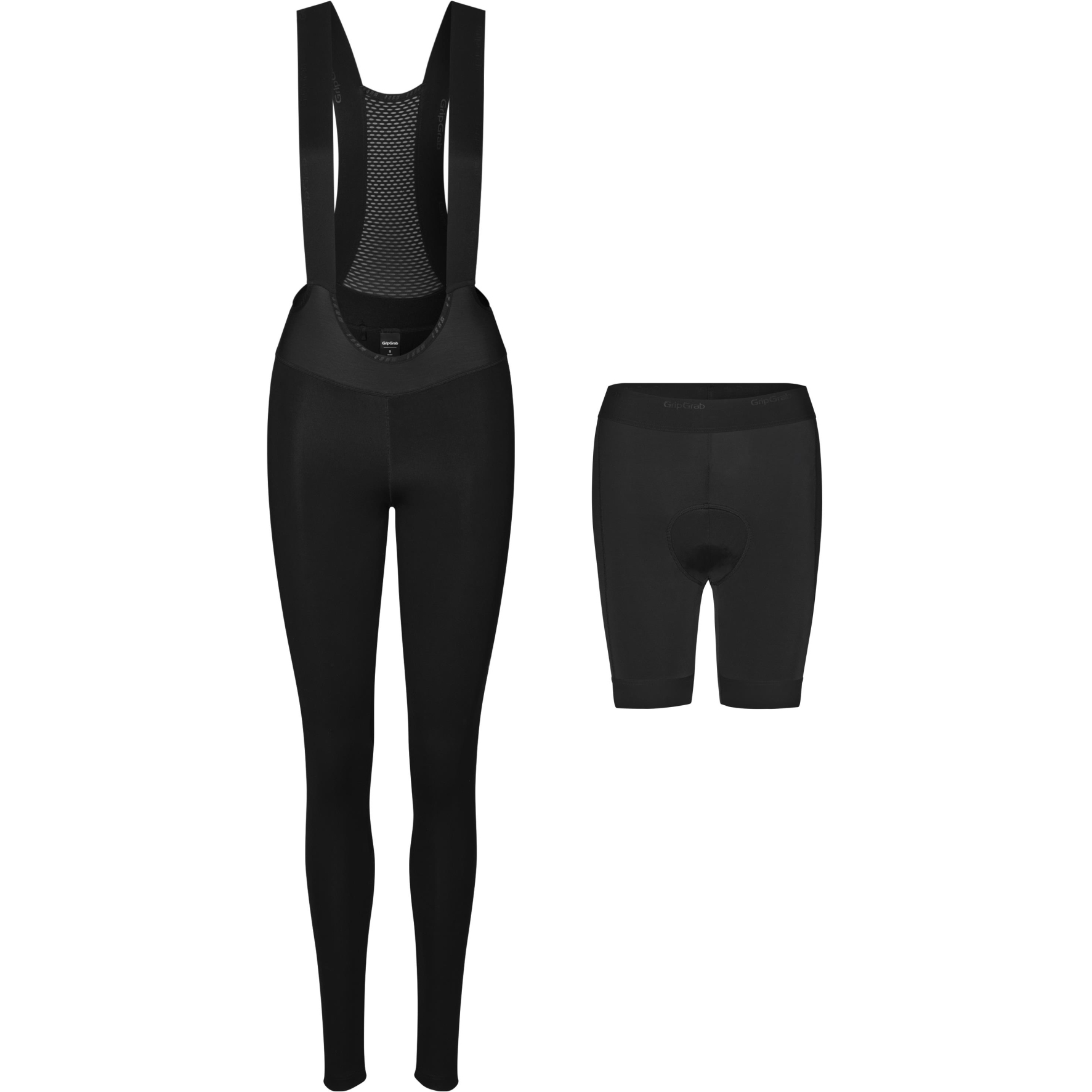 Produktbild von GripGrab ThermaShell Wasserabweisende Trägerhose Damen - schwarz