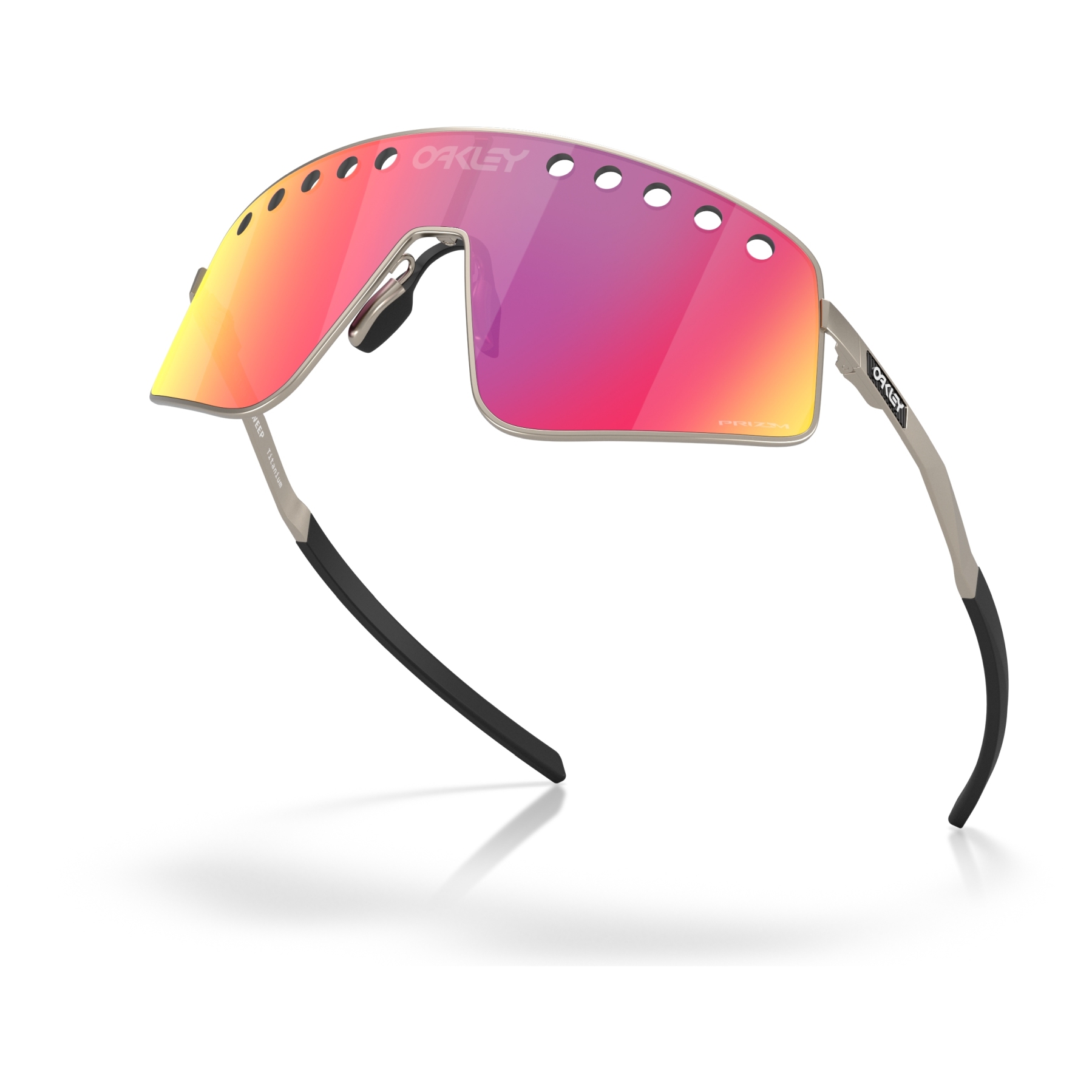 Oakley Sutro TI Sweep Glasses - Matte Gunmetal/Prizm Road - OO6025