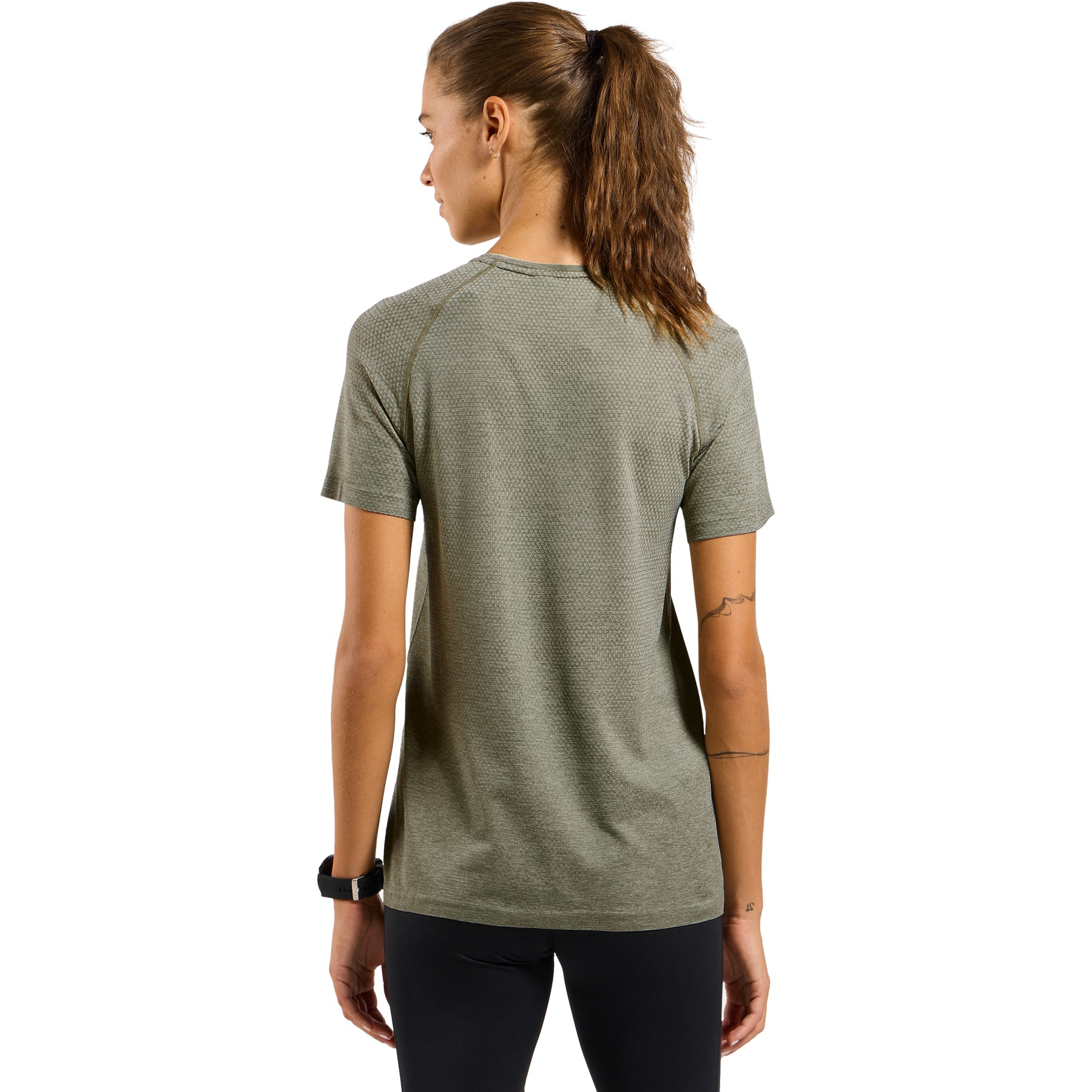 Odlo Essentials T-Shirt Running Sans Coutures Femme – Léger, Respirant Et Anti-Odeurs – Idéal Été