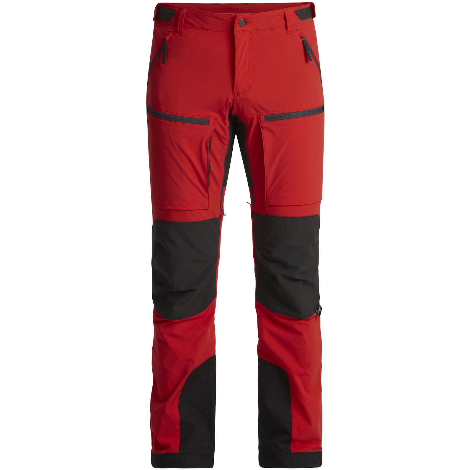 Picture of Lundhags Askro Pro Hiking Pants Men - Lively Red/Charcoal 253