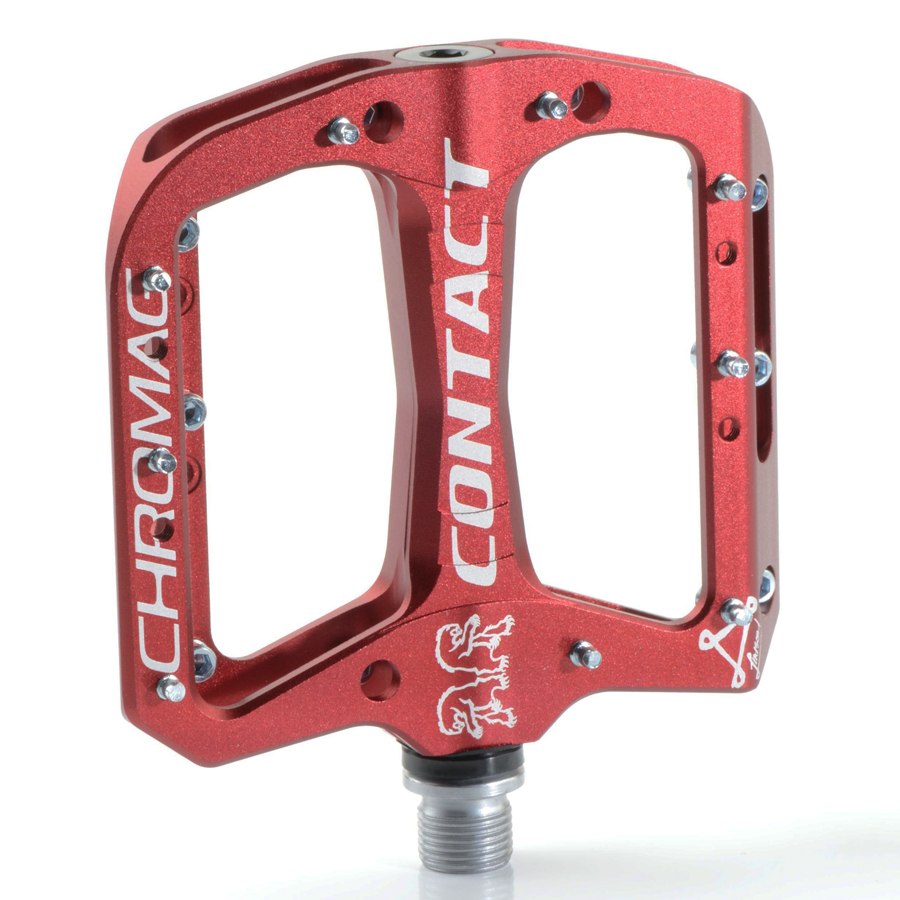 Picture of CHROMAG Contact Brandon Semenuk Pedal - red