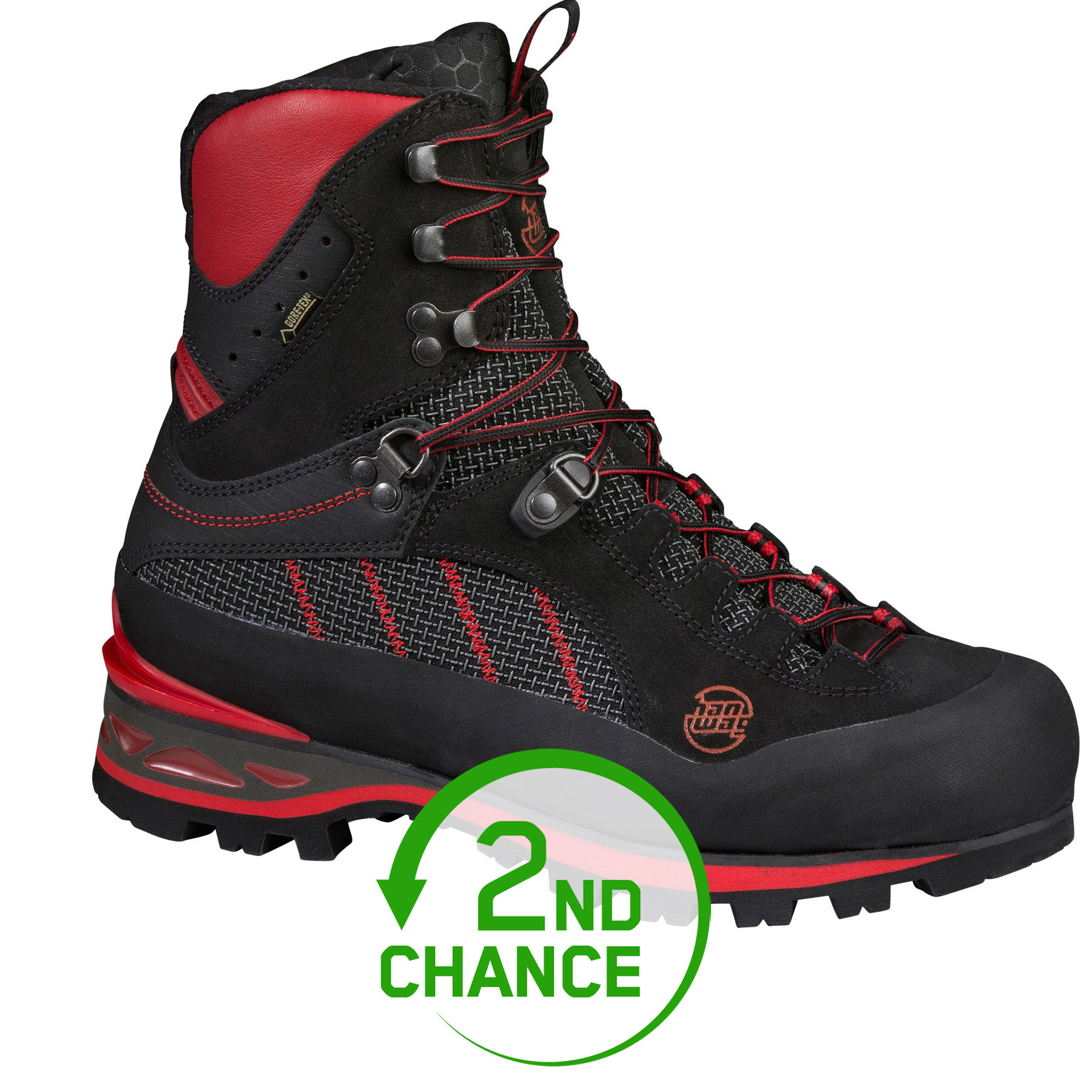 Produktbild von Hanwag Friction II GTX Schuhe Herren - Schwarz - B-Ware