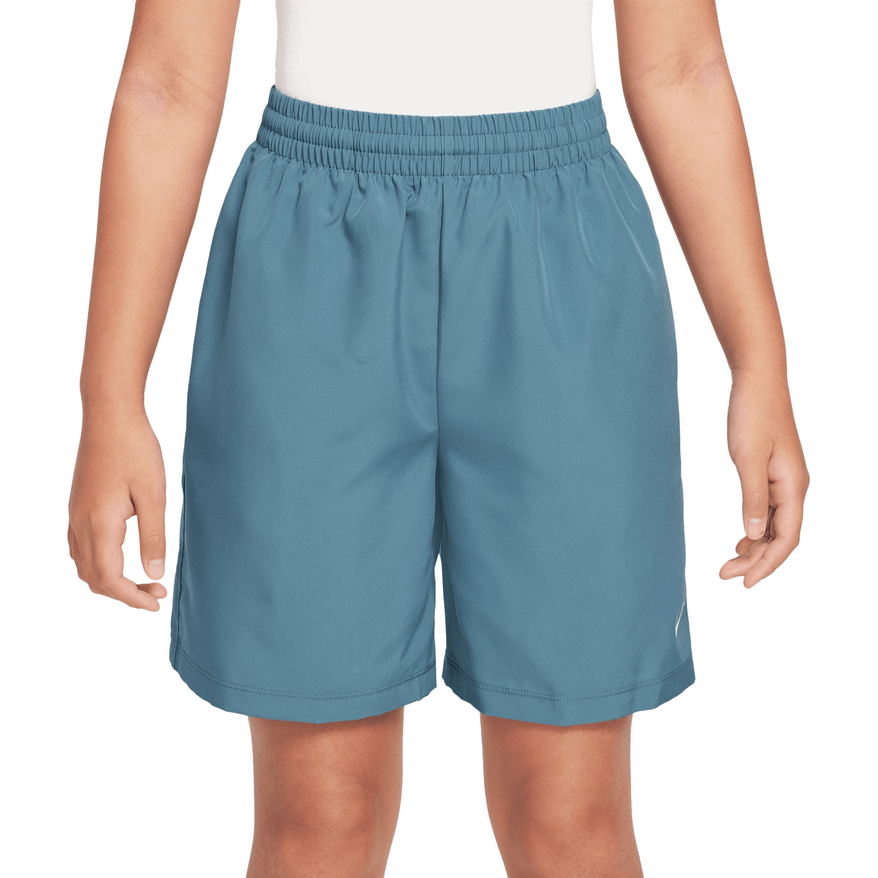 Детские тренировочные шорты Nike Multi Dri-FIT - дымчато-синий/белый DX5382-006