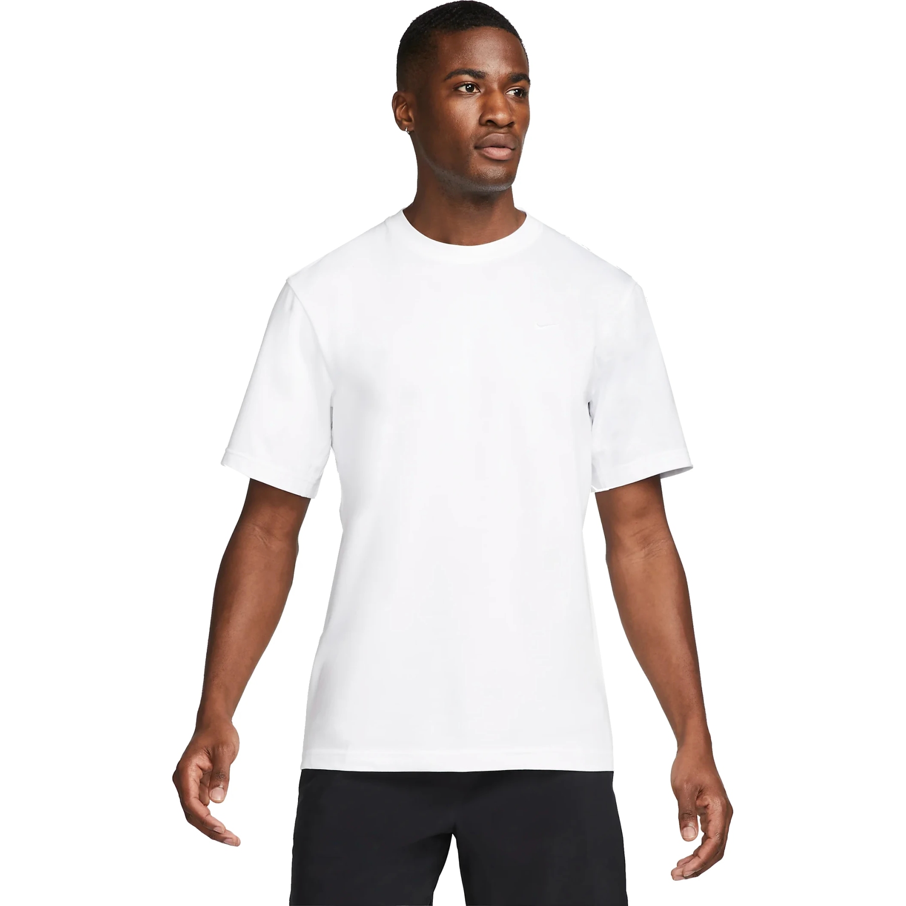 Productfoto van Nike Dri-FIT Primary T-Shirt Fitness Heren - wit/wit DV9831-100