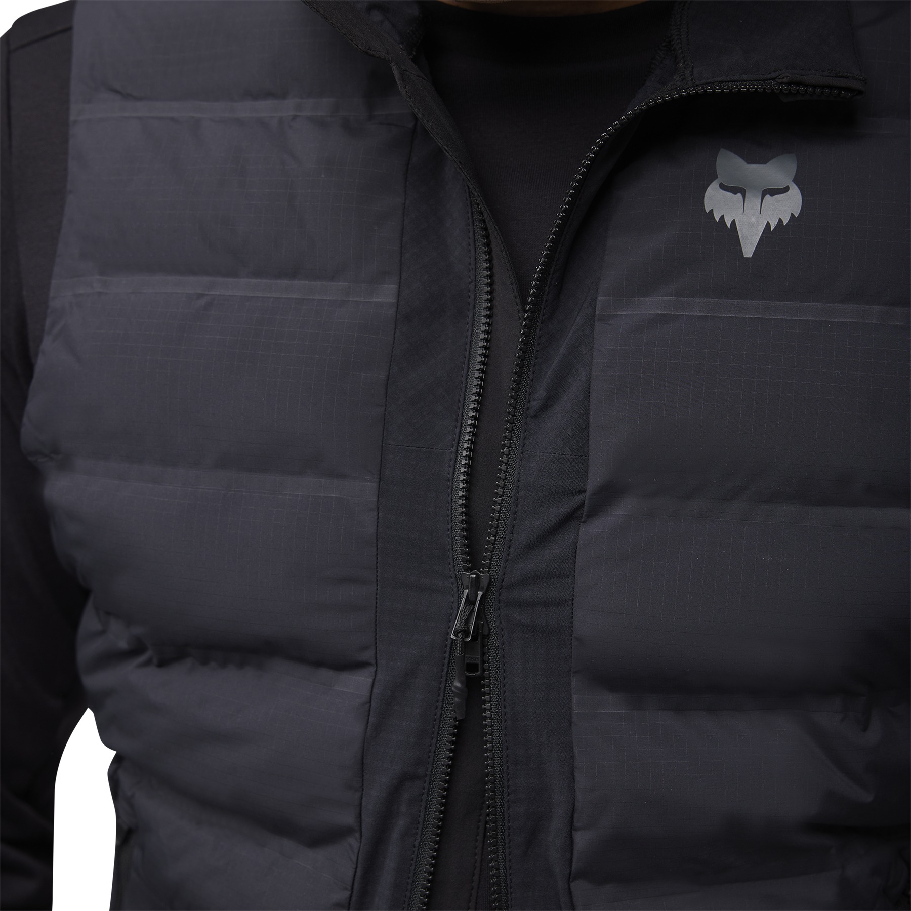 Gilet Fox Defend VTT Homme Taille L - Gris, Léger, Poches Zippées Et Réfléchissant - Occasion