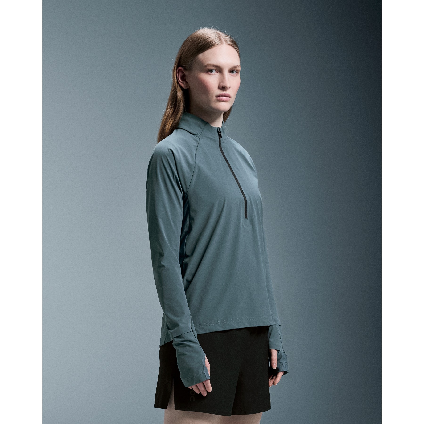 On Trail Breaker Long Sleeve Running Shirt Women - Stone