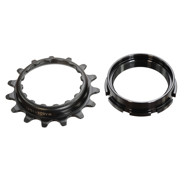 Звездочка и стопорное кольцо Cannondale Moterra - CK2047U00OS - черный