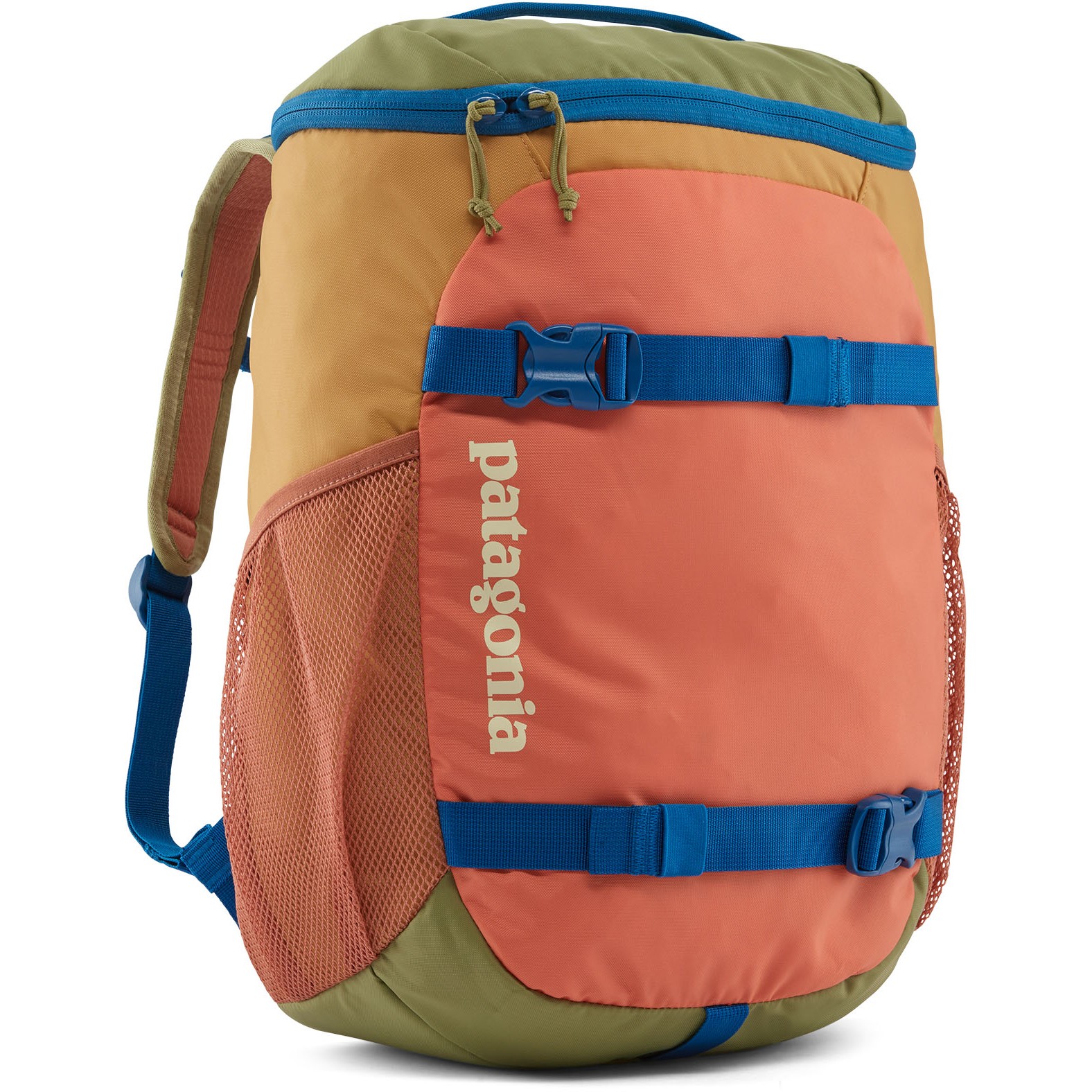 Image of Patagonia Refugito Day Pack 18L Backpack Kid's - Patchwork: Coho Coral