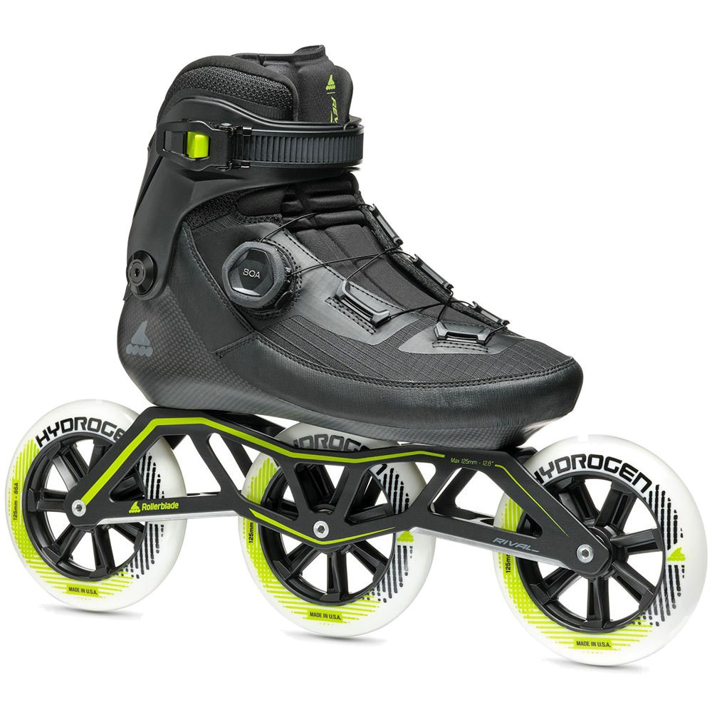 Productfoto van Rollerblade Revv Boa 125 - Speed / Long Distance Inline Skates - 2023 - zwart