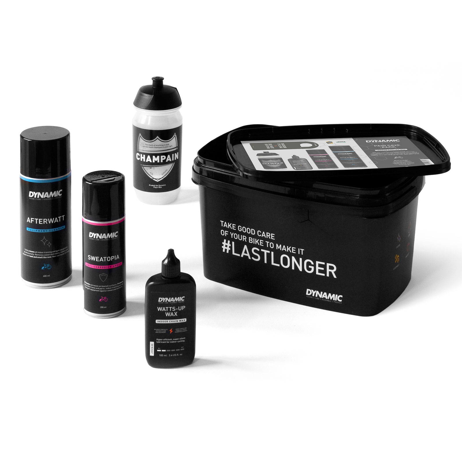 Picture of Dynamic Pain Cave Pack - Indoor Cycling Bike Care