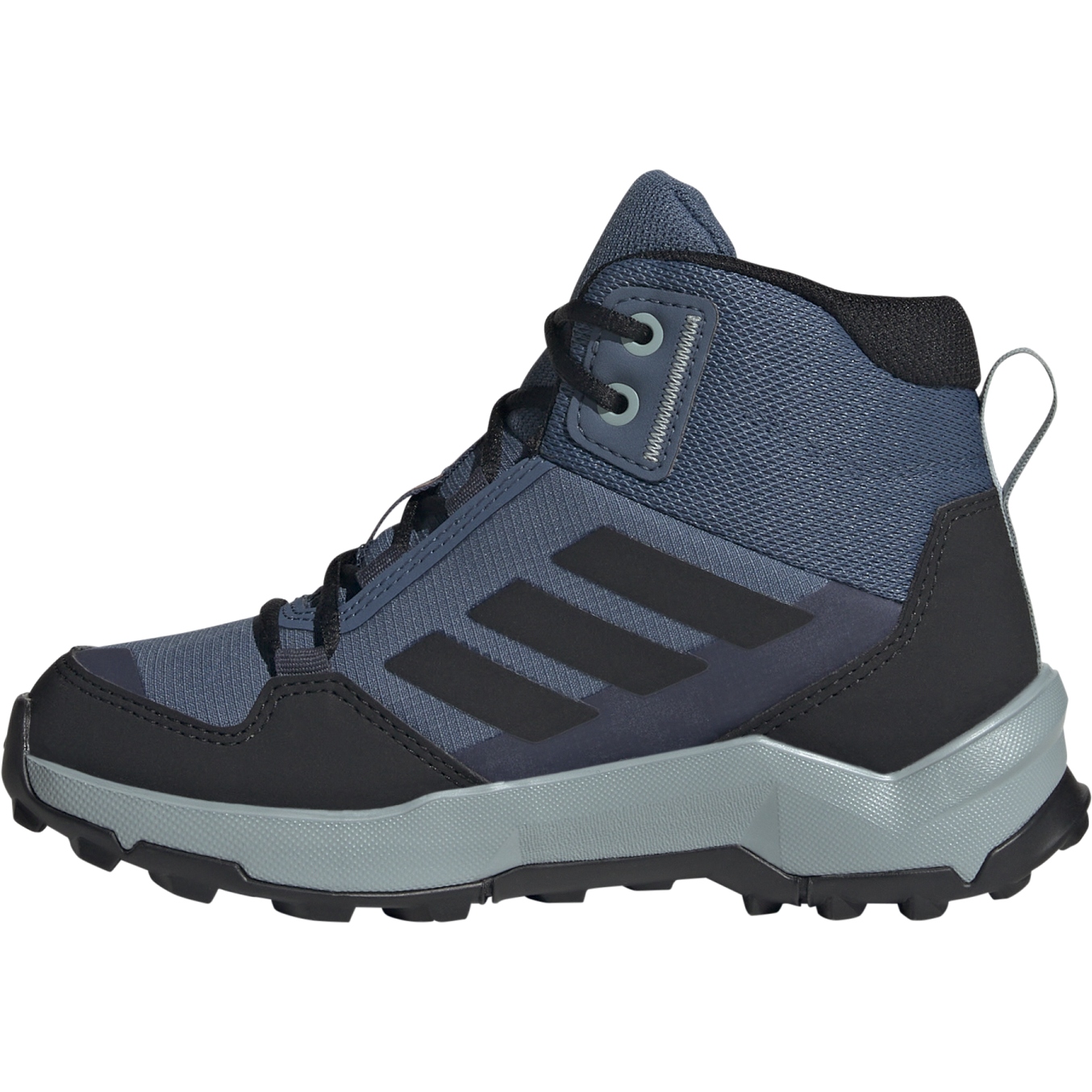 adidas TERREX Ax4r Rain.Rdy Mid Hiking Shoes Kids - wonder ste/core  black/magic grey JI1892 | BIKE24