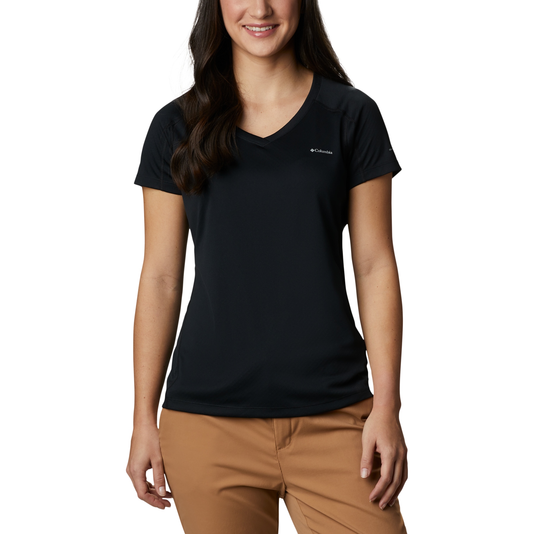 Productfoto van Columbia Zero Rules T-Shirt Dames - Zwart