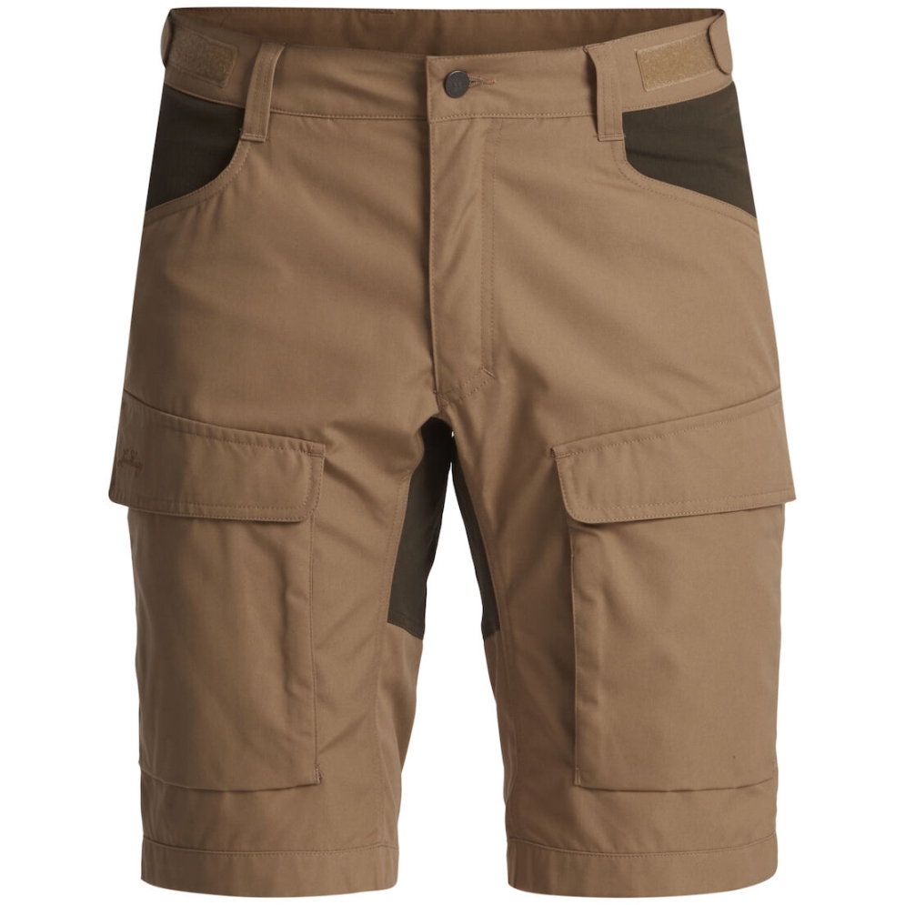 Picture of Lundhags Authentic II Hiking Shorts Men - Dark Sand/Tea Green 731