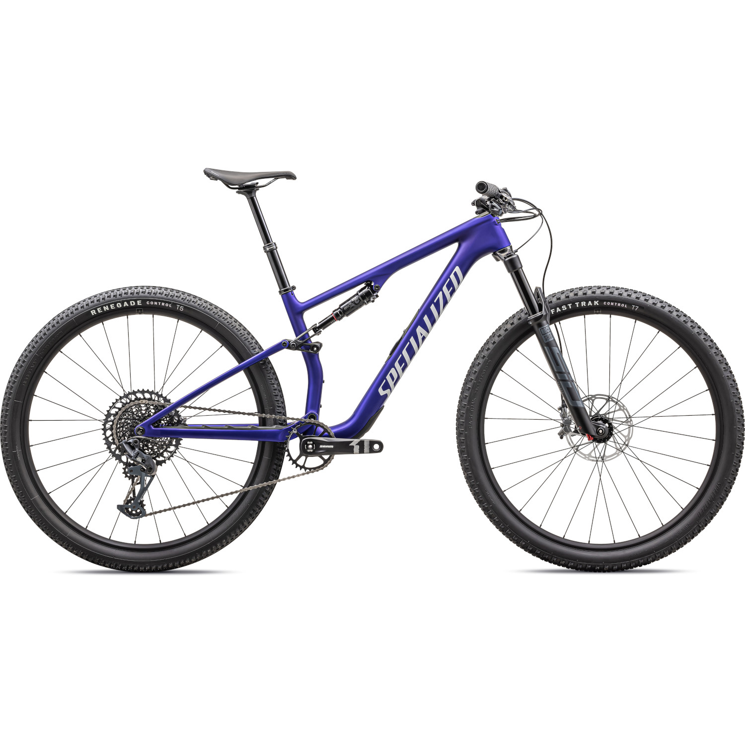 Picture of Specialized EPIC 8 COMP - 29&quot; Carbon Mountainbike - 2024 - metallic sapphire / white