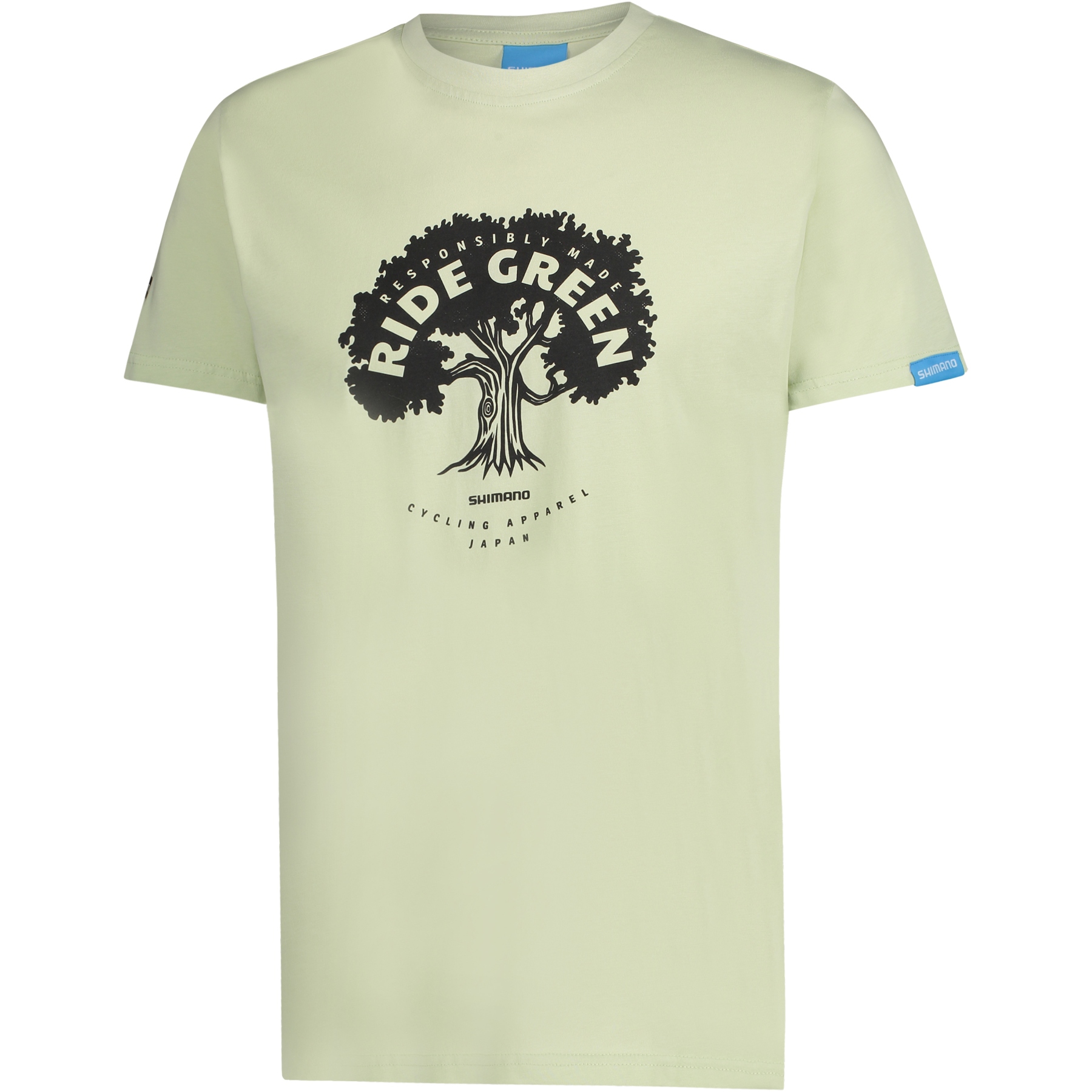 Produktbild von Shimano Graphic T-Shirt - pale green