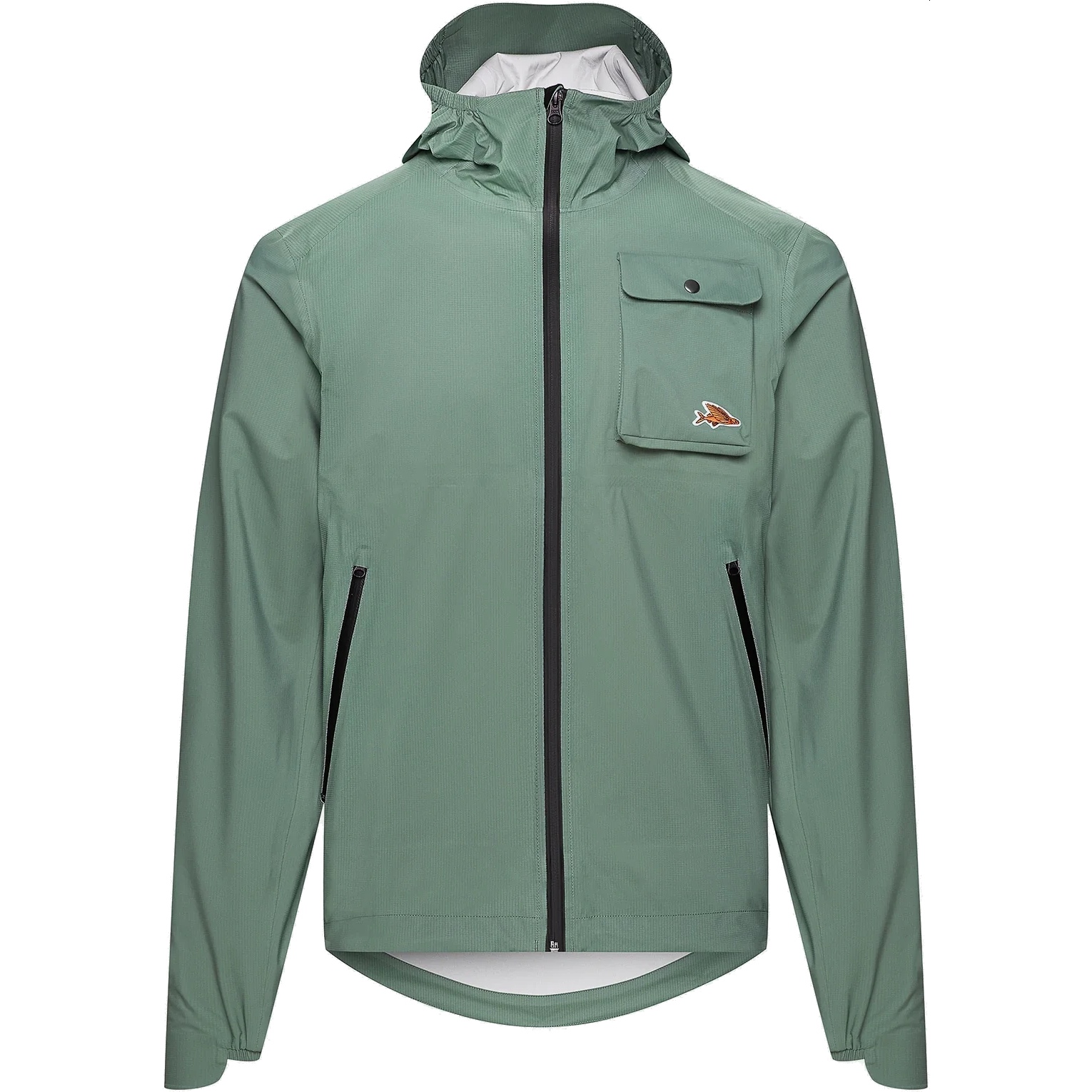 Photo produit de Café du Cycliste Veste Imperméable Unisex - Alizee - scots pine