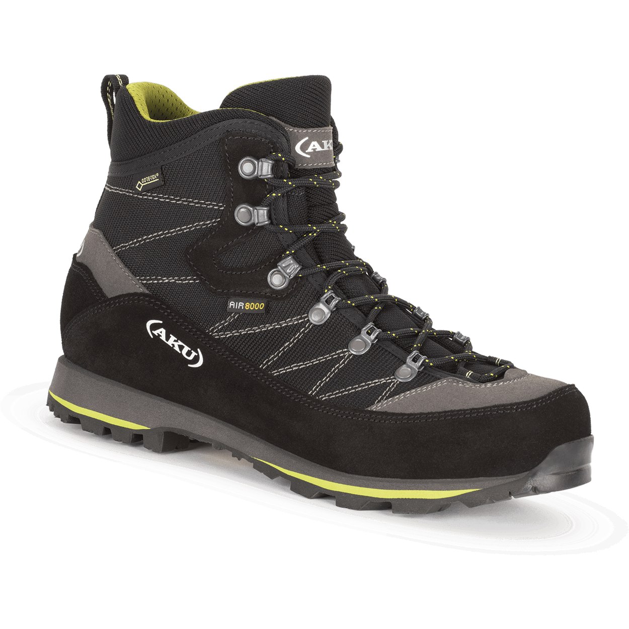 Photo produit de AKU Chaussures de Randonnée Homme - Trekker Lite III GTX - Noir/Vert