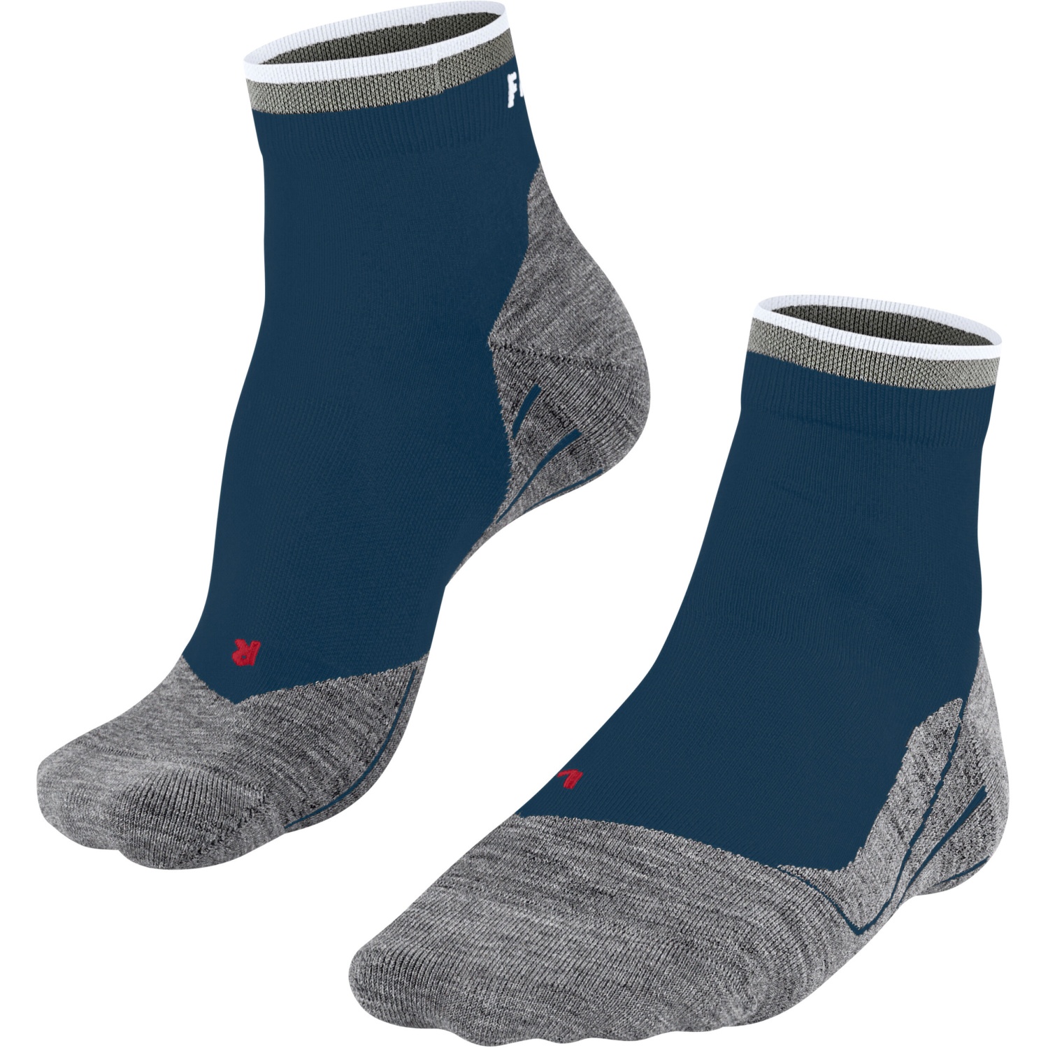 Мужские носки для бега Falke RU4 Endurance Short Reflect - blue pond 6598