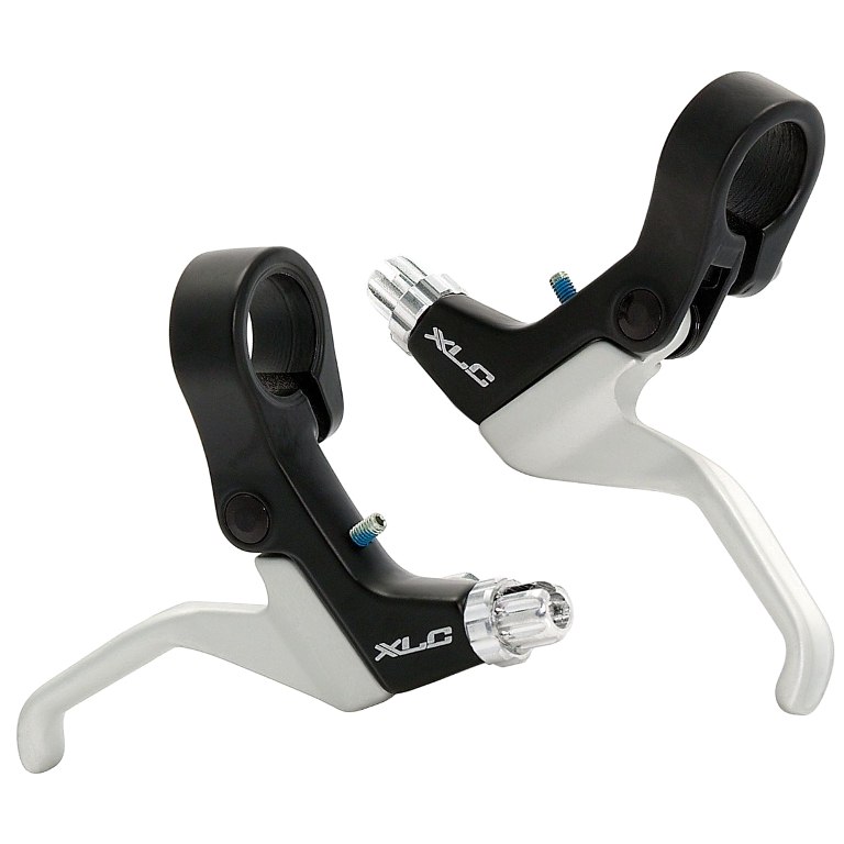 Poignées De Guidon Ergonomiques XLC GR-S04 - Longueur 130 Mm, Diamètre 22 Mm, Surface Kraton, Rembourrage Gel