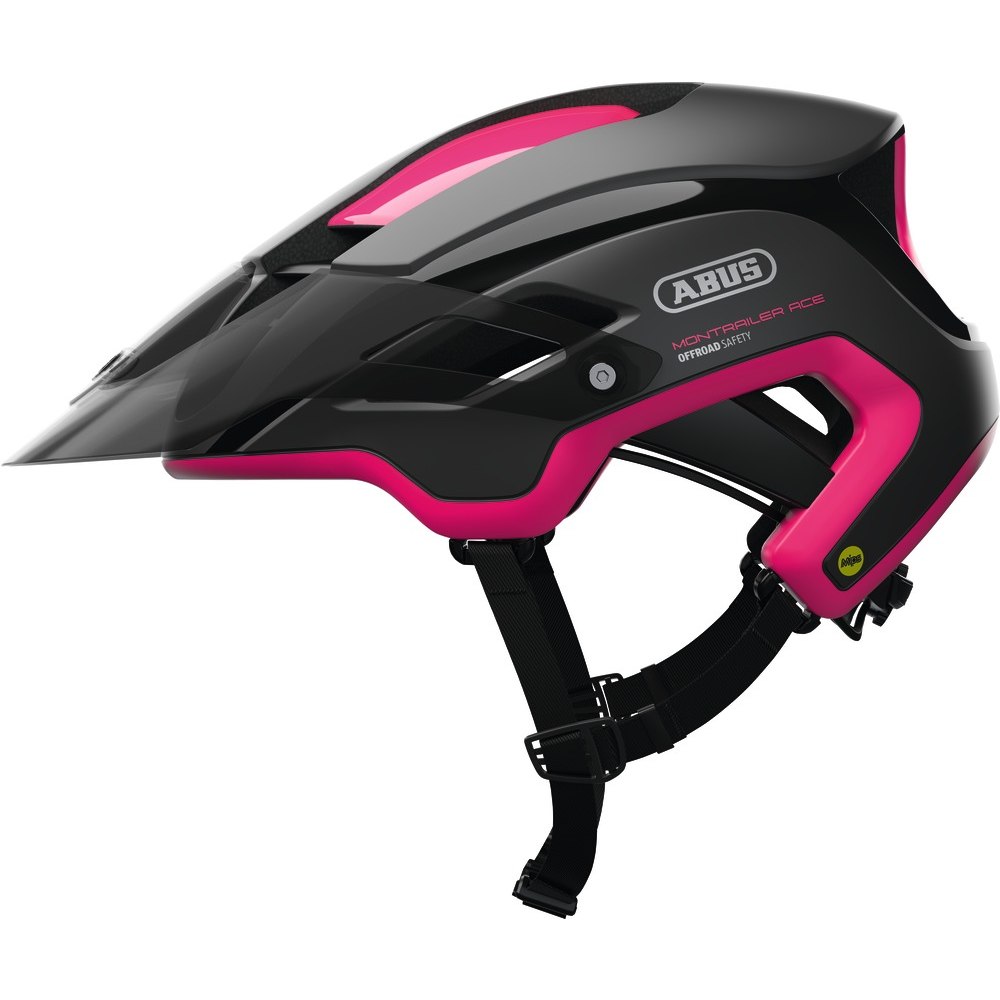 Picture of ABUS MonTrailer ACE Mips Helmet - fuchsia pink
