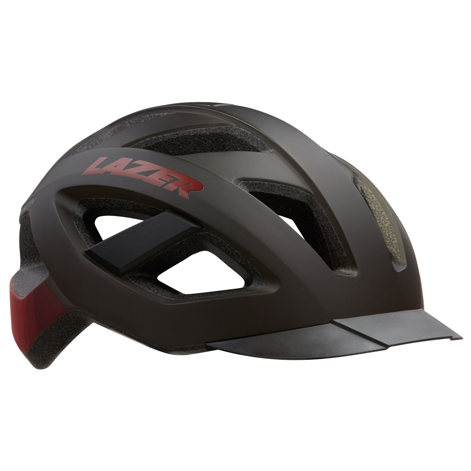 Image of Lazer Cameleon + Net Helmet - matte black red