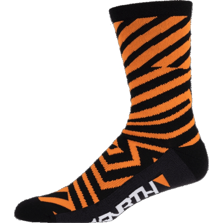 Picture of 45NRTH Dazzle Midweight Socks - orange