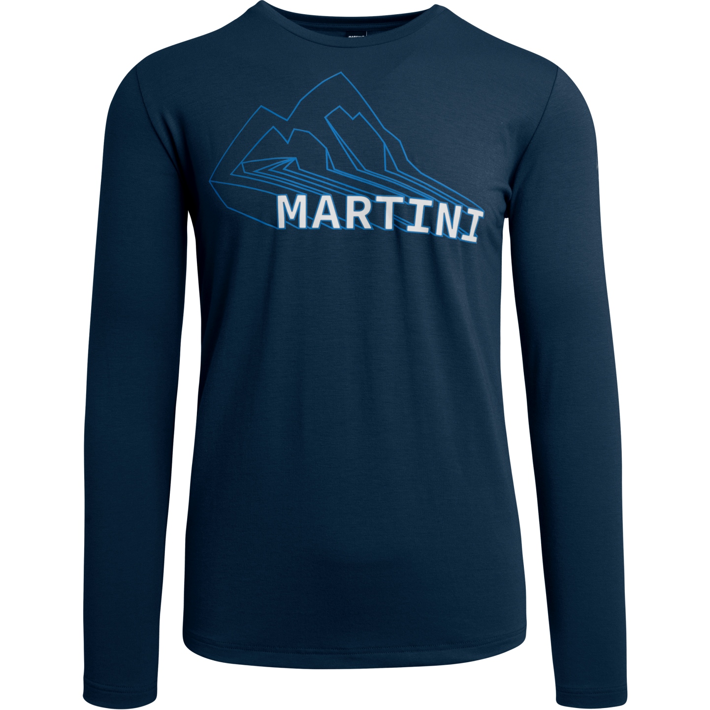 Productfoto van Martini Sportswear Guide Shirt met Lange Mouwen Heren - true navy