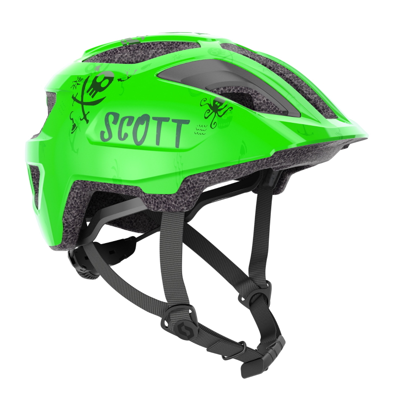 Picture of SCOTT Spunto Kid (CE) Helmet - fluo green