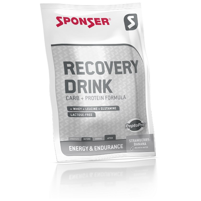 Bild von SPONSER Recovery Drink - Kohlenhydrat-Protein-Getränkepulver - 60g