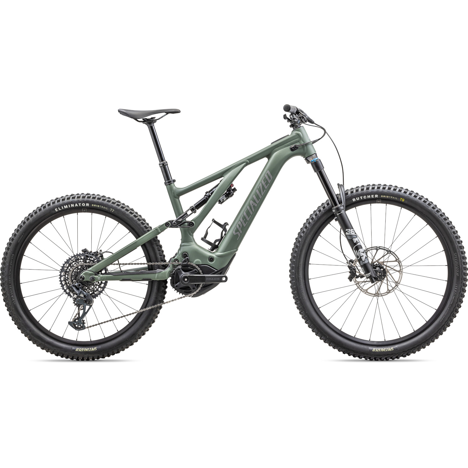 Specialized TURBO LEVO COMP ALLOY Electric Mountain Bike 2024 sage green cool grey black