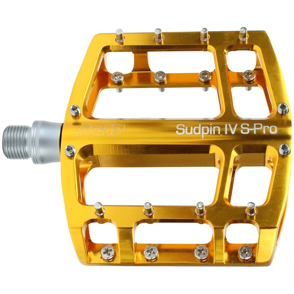 Photo produit de NC-17 Sudpin IV S-Pro Platform Pedal - gold