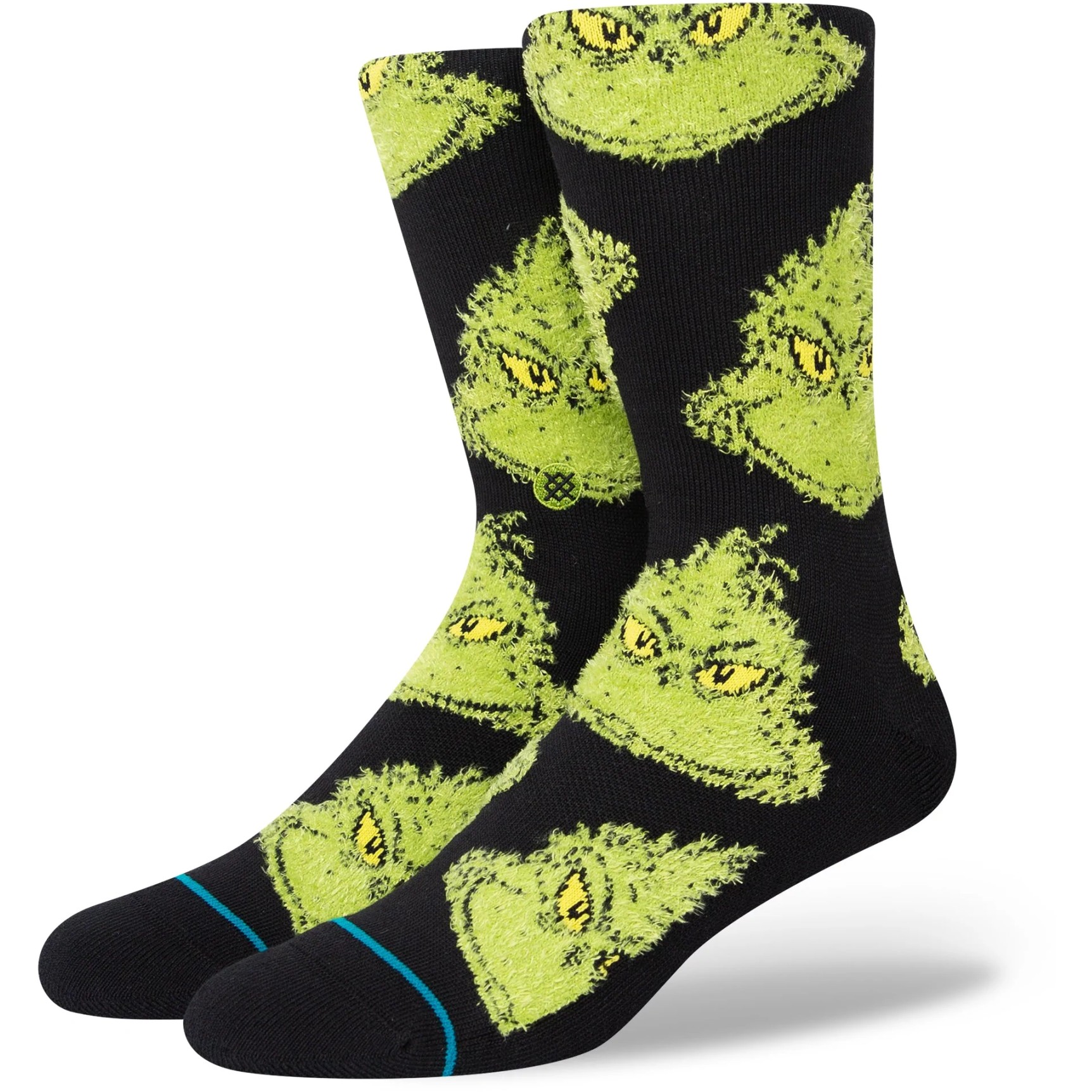 Picture of Stance Mean One Crew Socks Unisex - black
