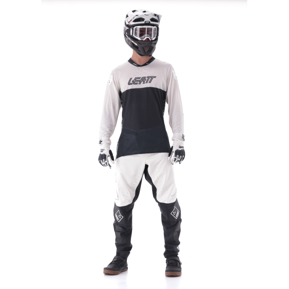 Leatt MTB Gravity Long Sleeve Jersey Men white BIKE24