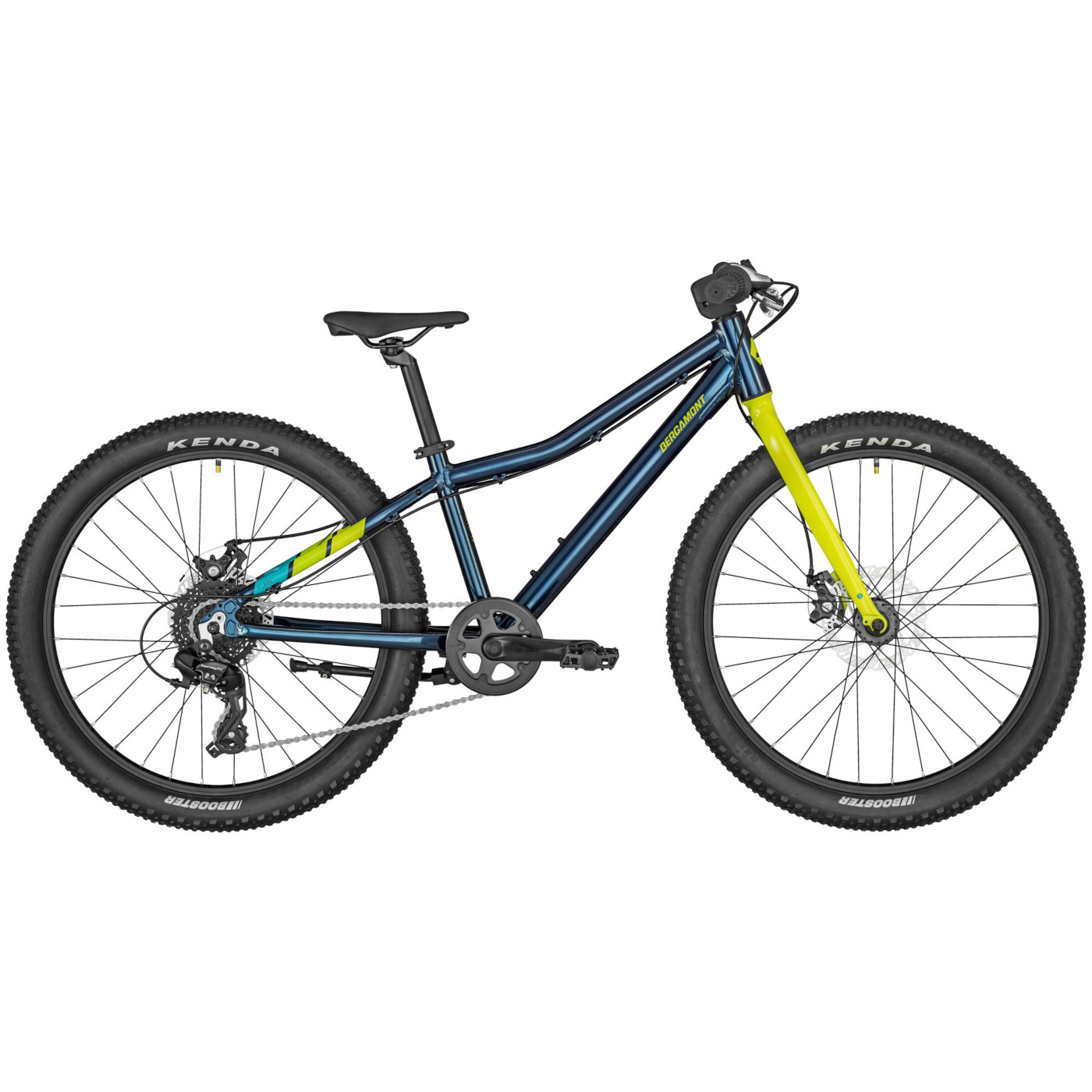 Picture of Bergamont REVOX 24 LITE - 24&quot; Kids Mountain Bike - 2023 - shiny kiez blue