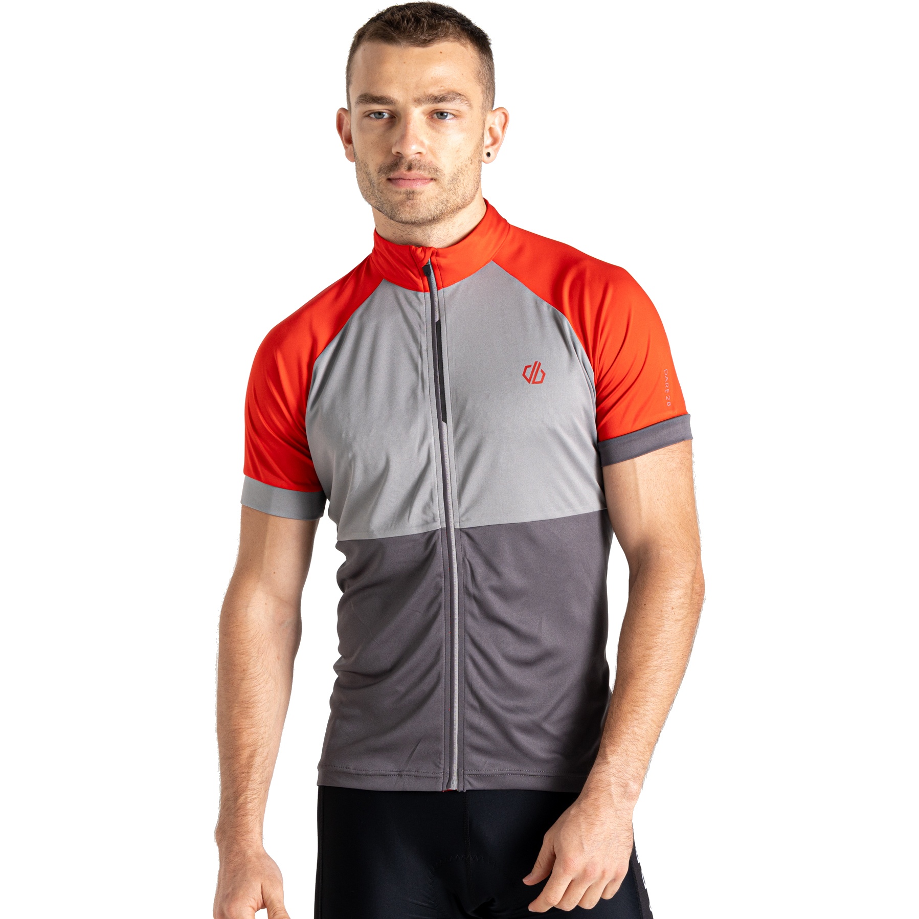 Photo produit de Dare 2b Maillot Homme - Protraction III - 39X Seville Red / Storm Weather