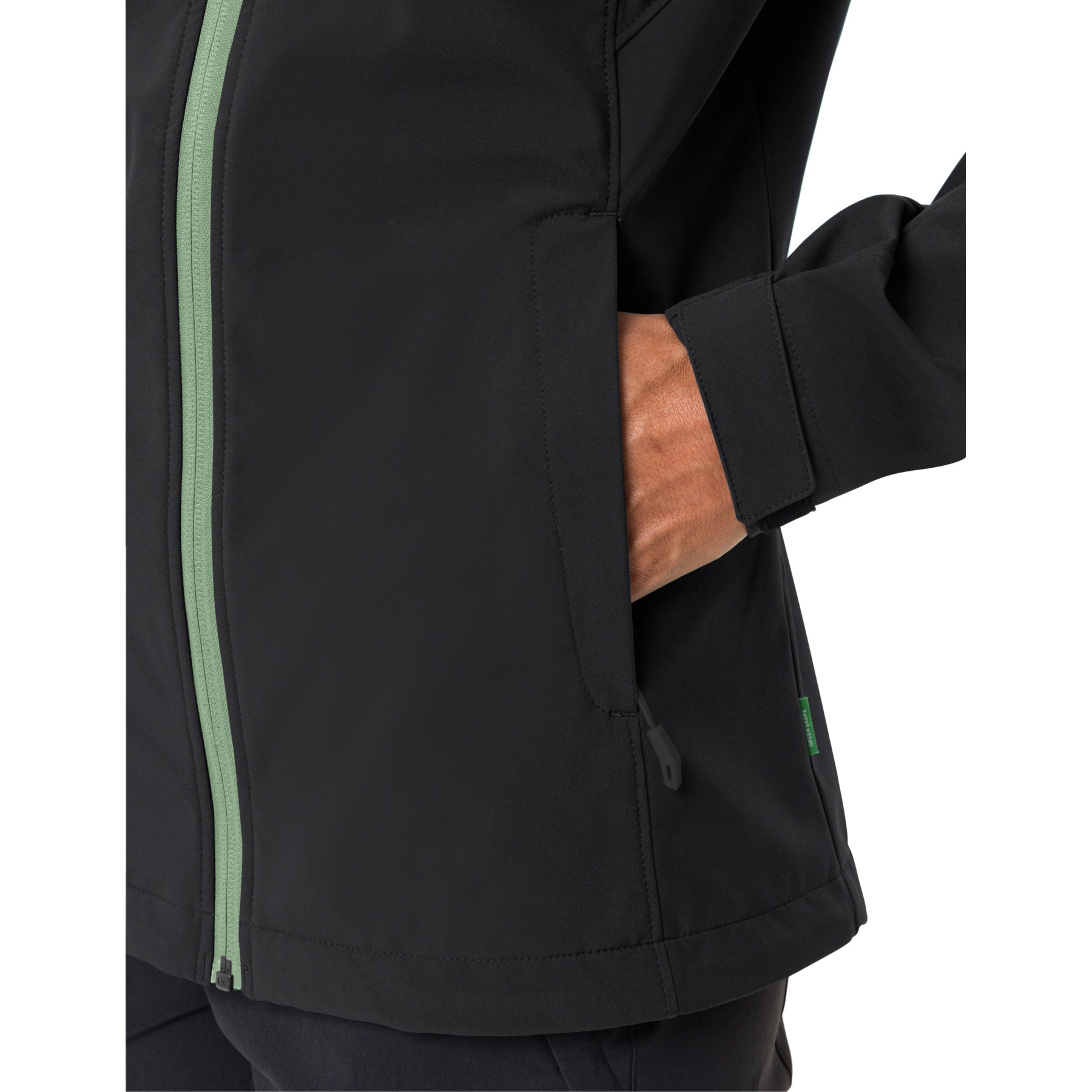 Veste Softshell Homme VAUDE Hurricane IV – Coupe-Vent, Respirante & Éco-responsable