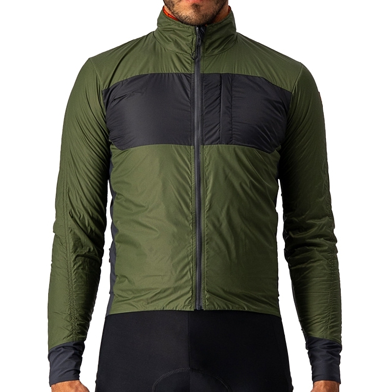 Castelli Unlimited Puffy Jacket - light military green/dark grey