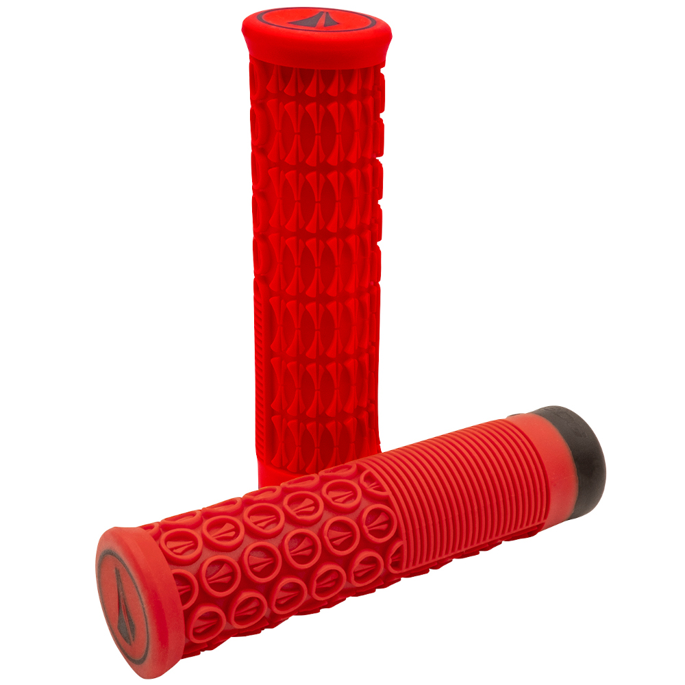 Picture of SDG Thrice 31 Lock-On Grips 136/31mm - red