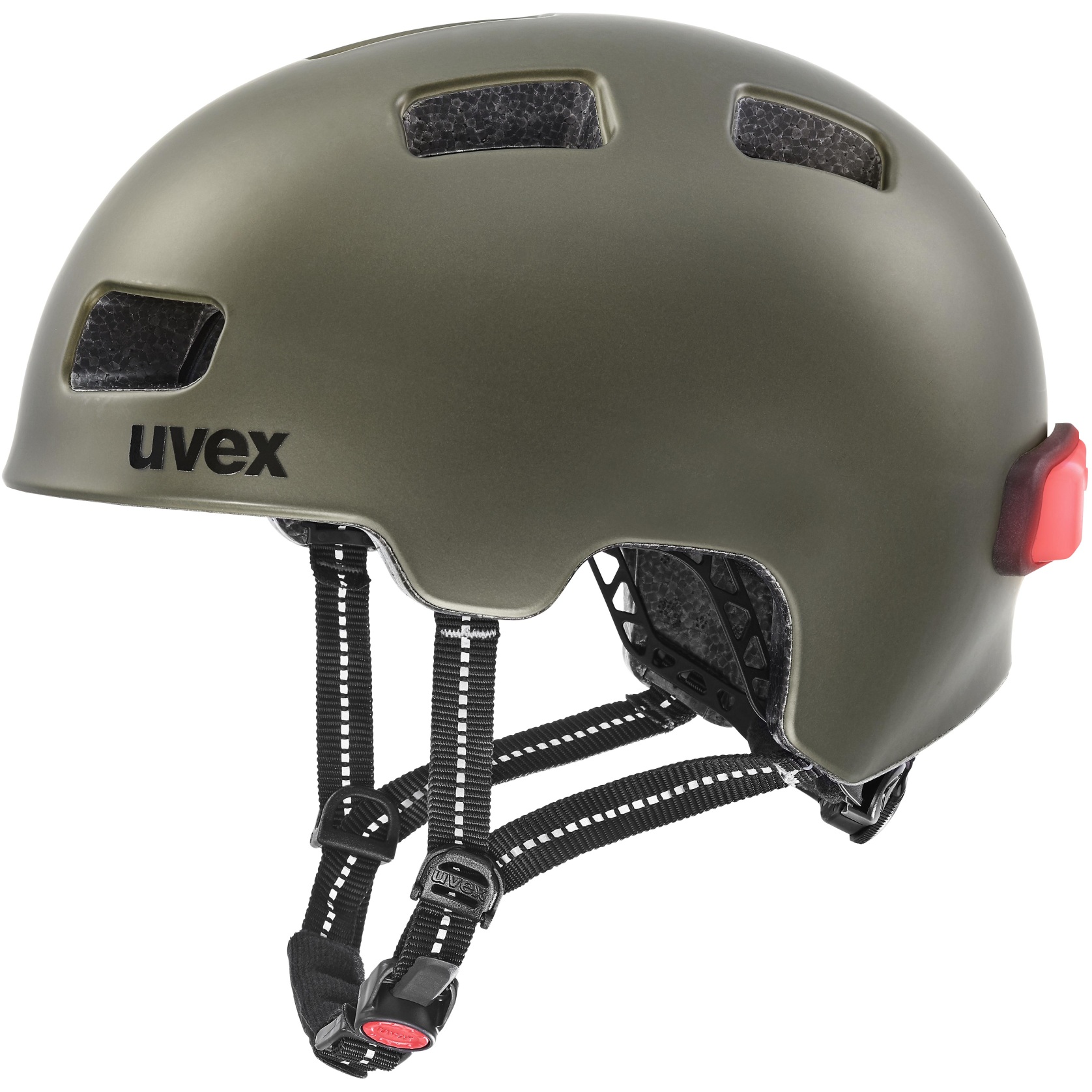 Picture of Uvex city 4 Helmet - green smoke mat