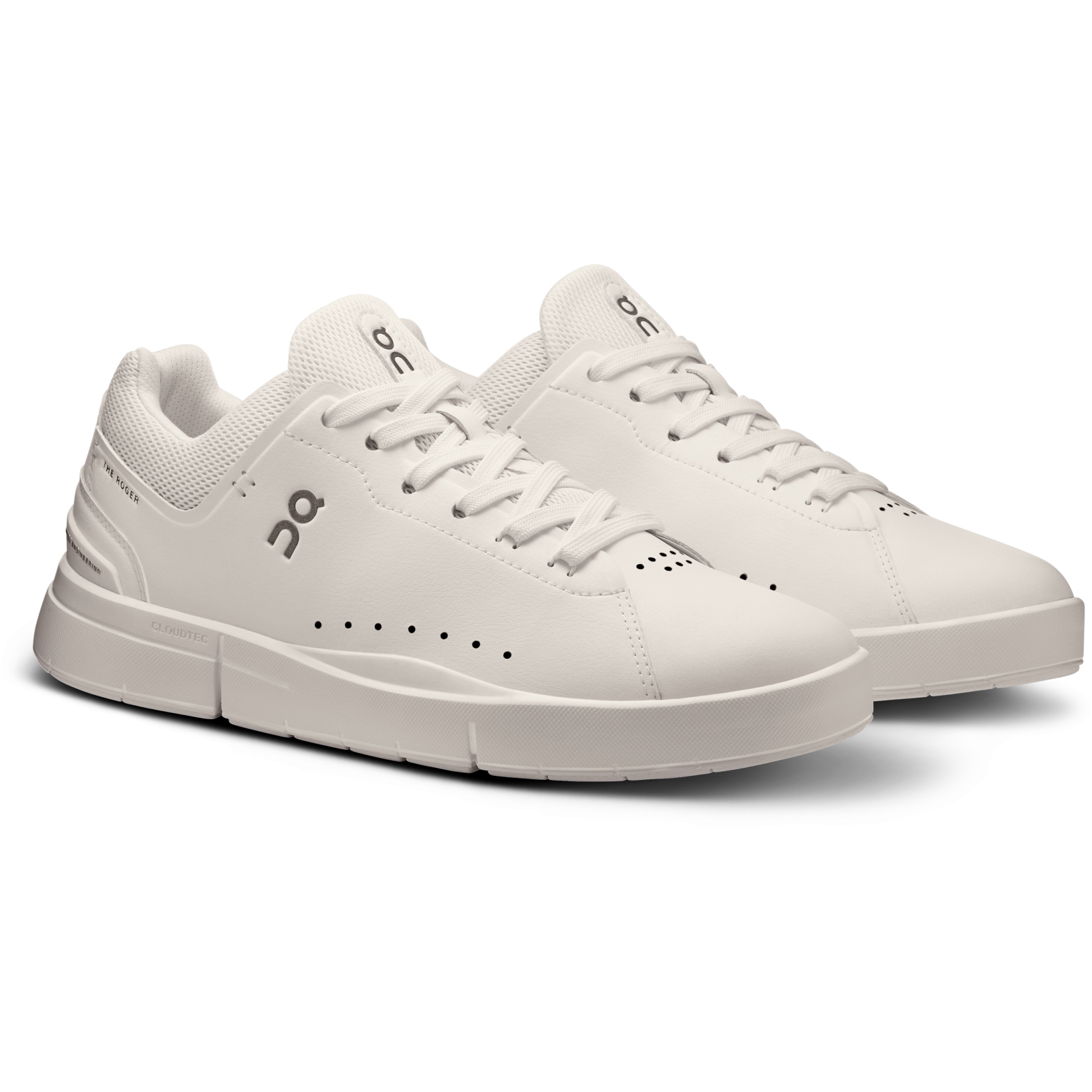 Picture of On The Roger Advantage Women&#039;s Sneaker - White | Undyed