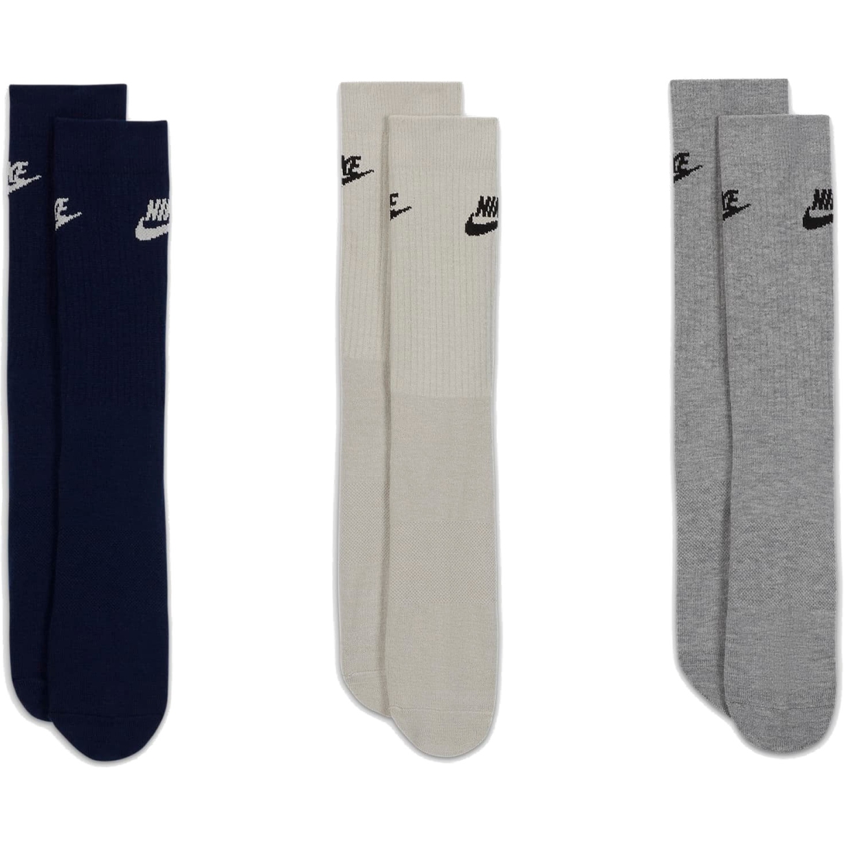 Nike Sportswear Everyday Essential Crew Socks (3 Pairs) - multi-color ...