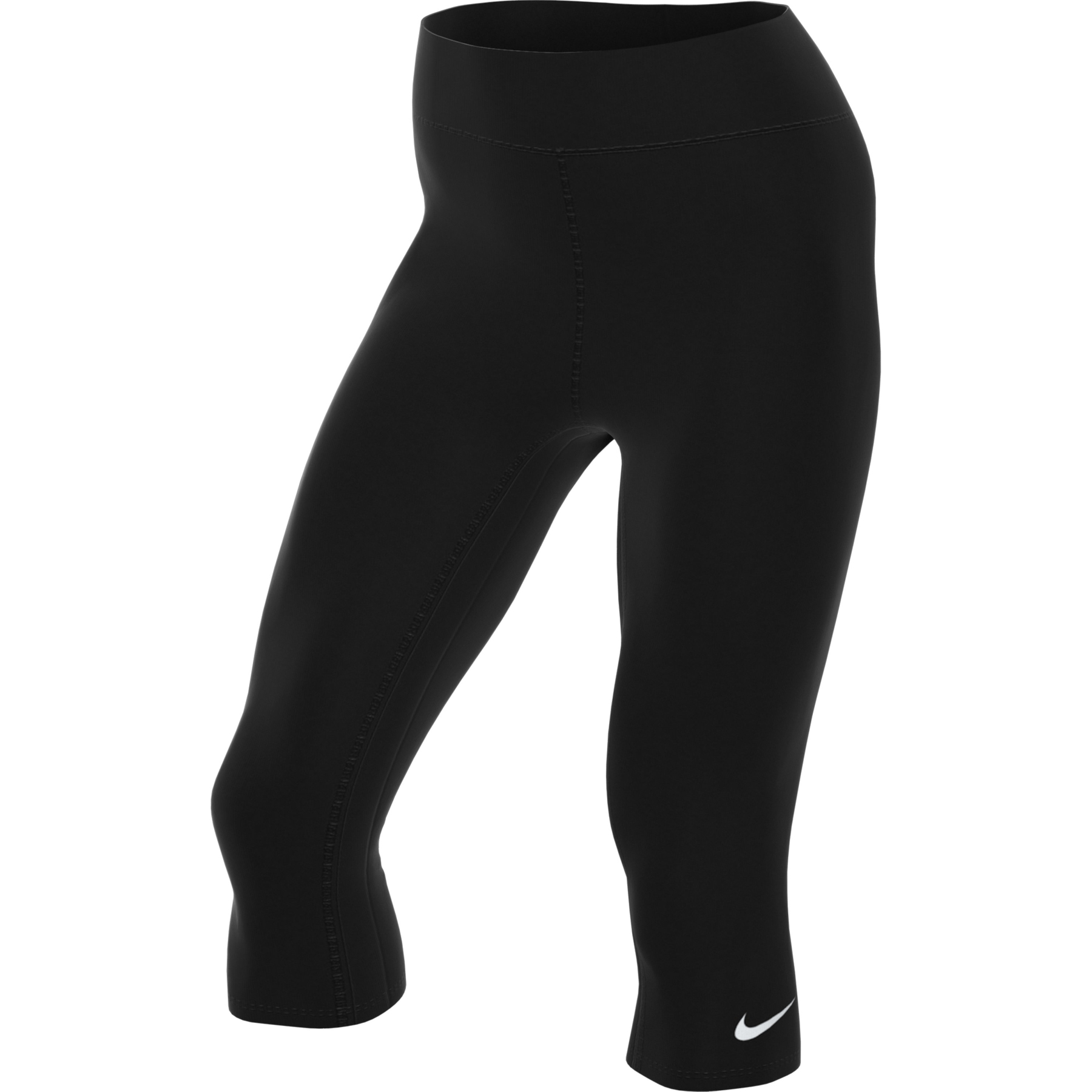 Picture of Nike One Capri Tights Women - black/white DD0245-010